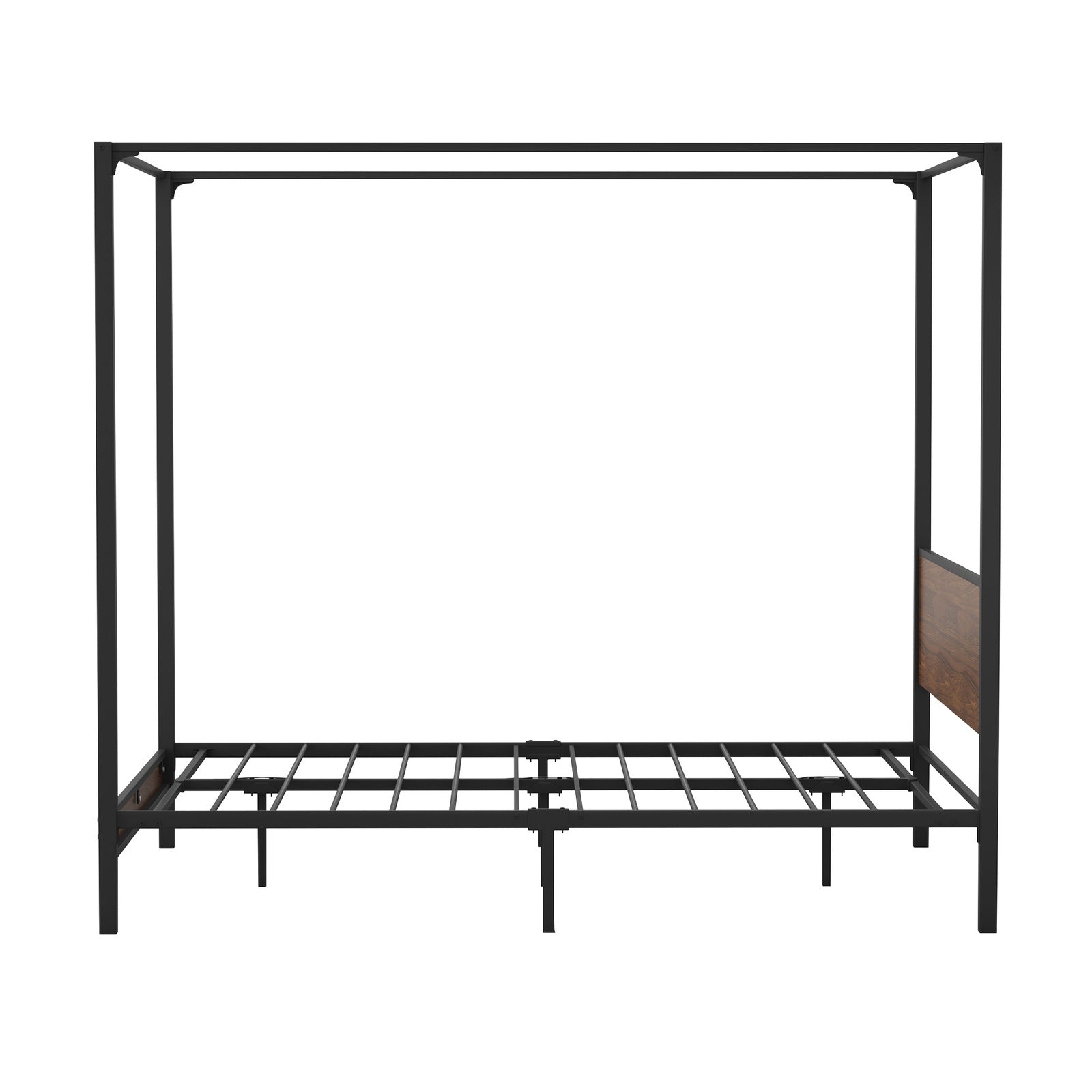 Oikiture Metal Canopy Bed Frame Queen Size Beds Platform - Sunyee