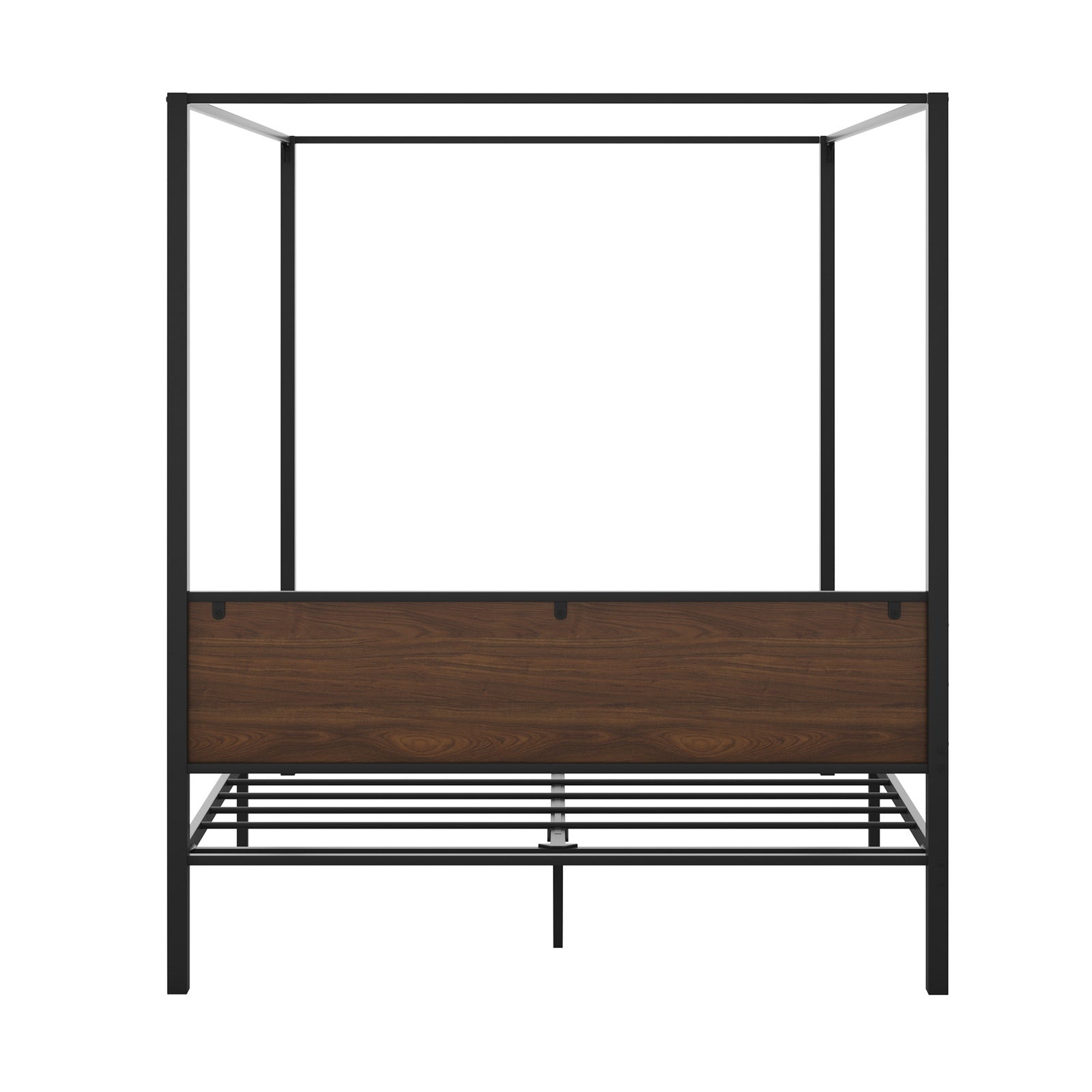 Oikiture Metal Canopy Bed Frame Queen Size Beds Platform - Sunyee