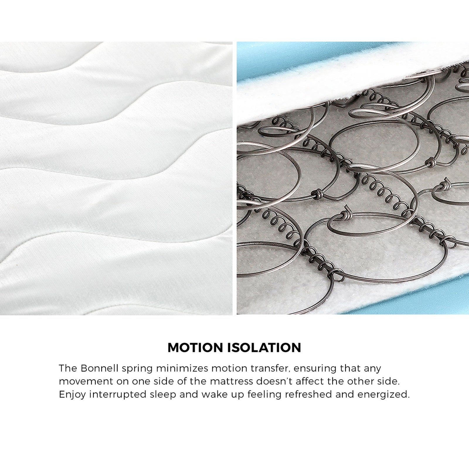 Oikiture Metal Daybed Frame Single Size Sofa Bed Support with Mattress Black - Sunyee