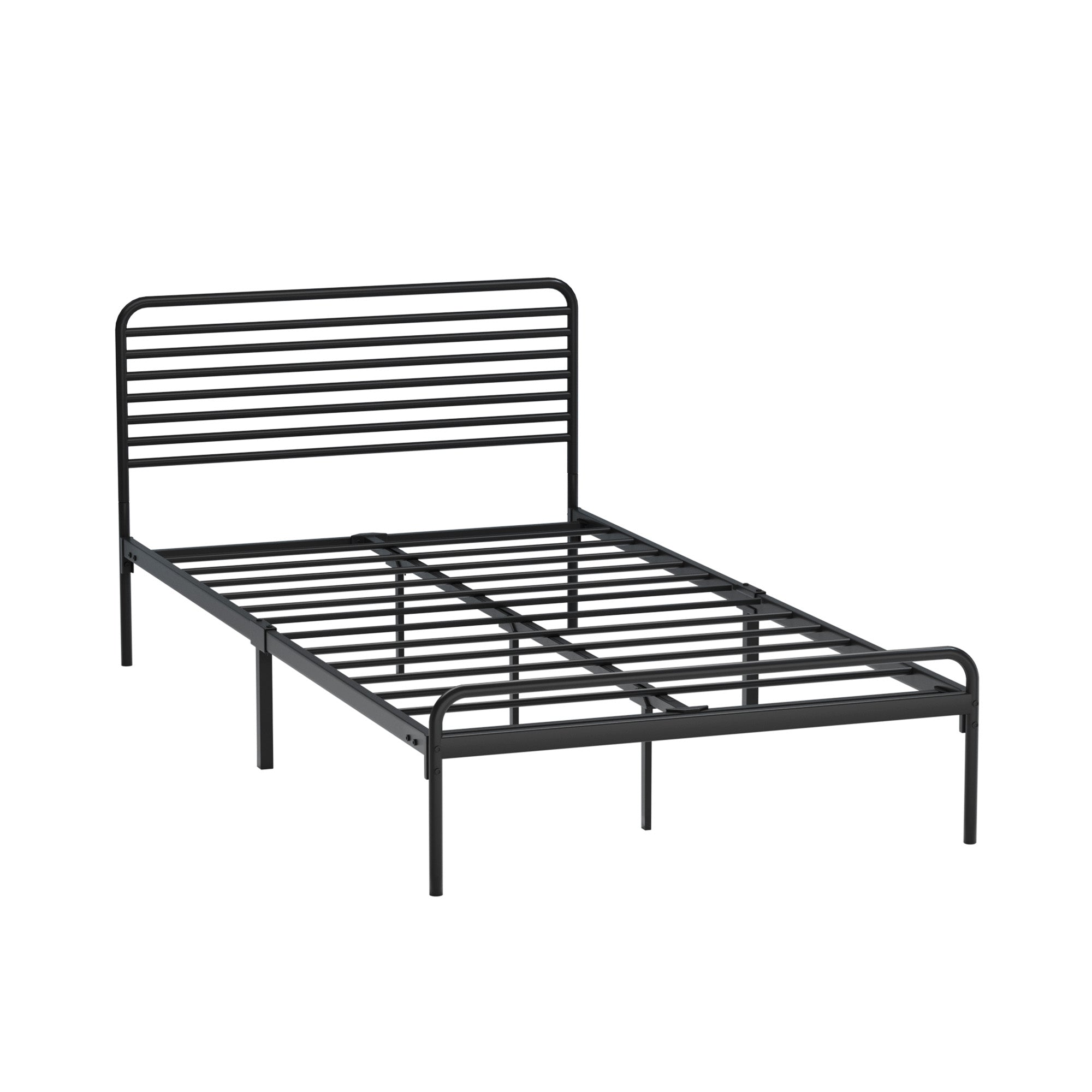 Oikiture Metal Bed Frame King Single Size Bed Base Beds Platform - Sunyee