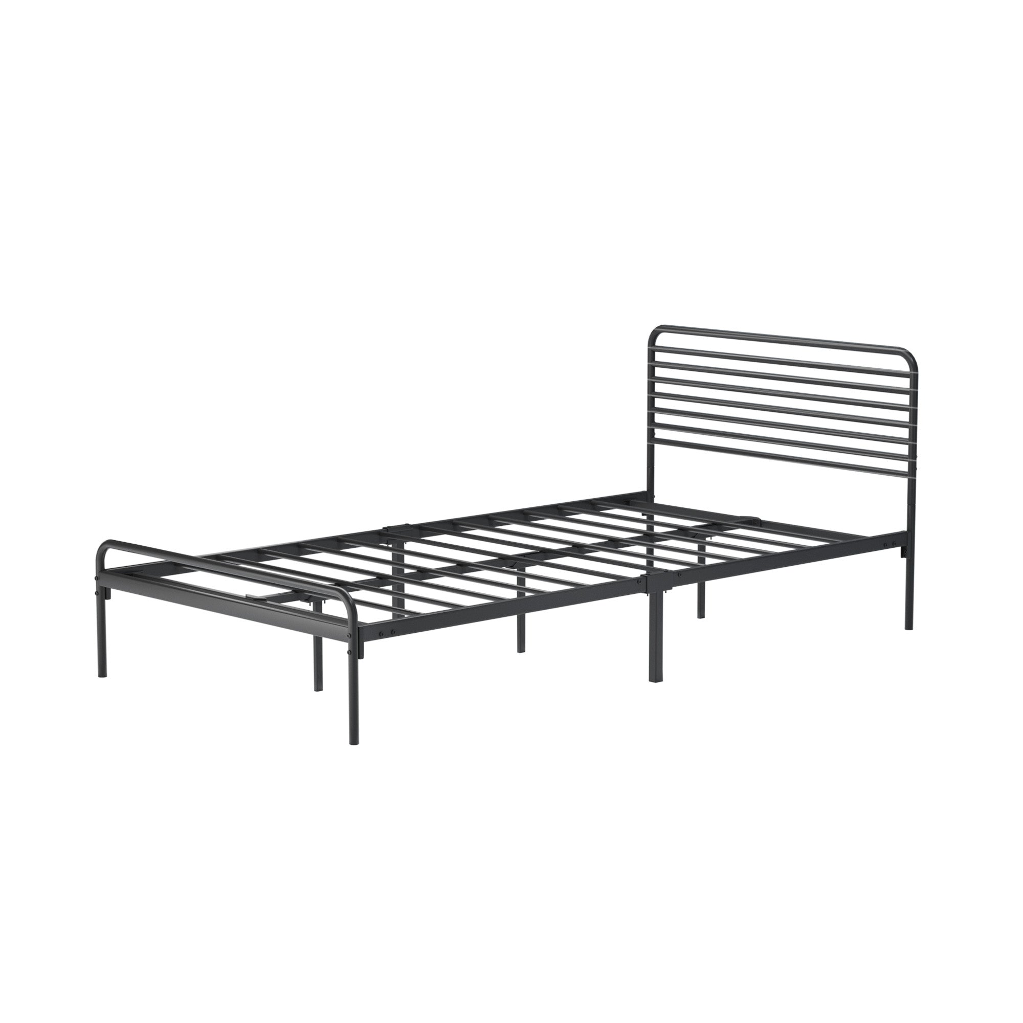 Oikiture Metal Bed Frame King Single Size Bed Base Beds Platform - Sunyee