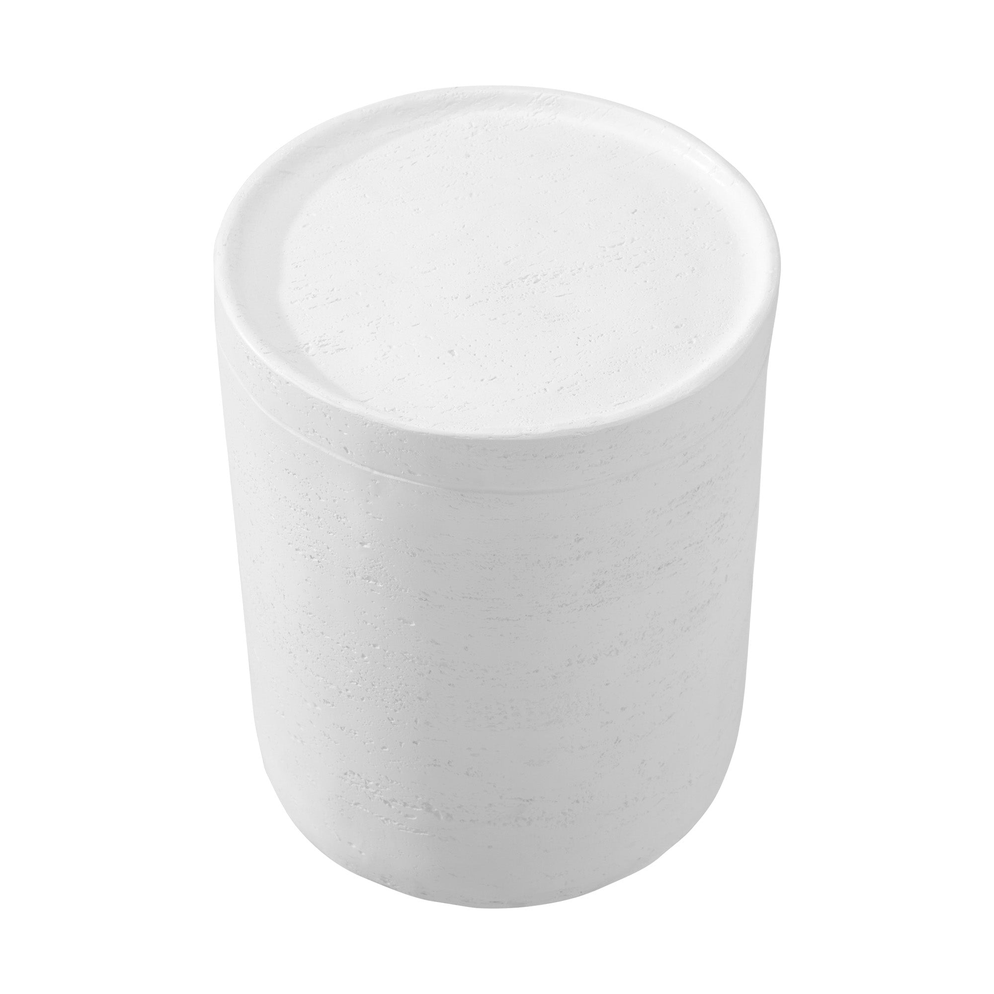 Oikiture Side Table Coffee End Stool Bedside Stand Terrazzo Concrete Outdoor - Sunyee
