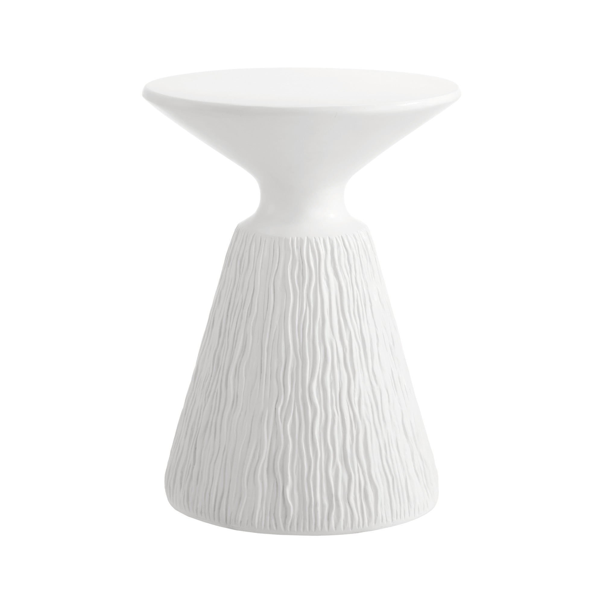 Oikiture Side Table Coffee Bedside End Stool Stand Terrazzo Indoor Outdoor - Sunyee