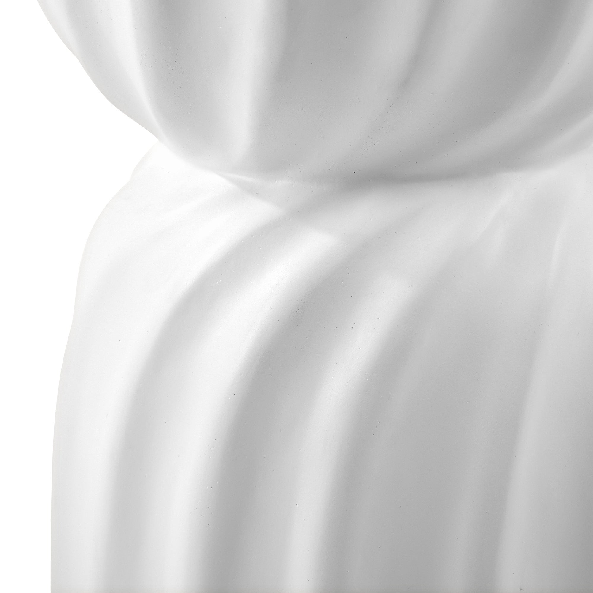 Oikiture Coffee Side Table Bedside End Stool Stand Terrazzo Hourglass Concrete - Sunyee