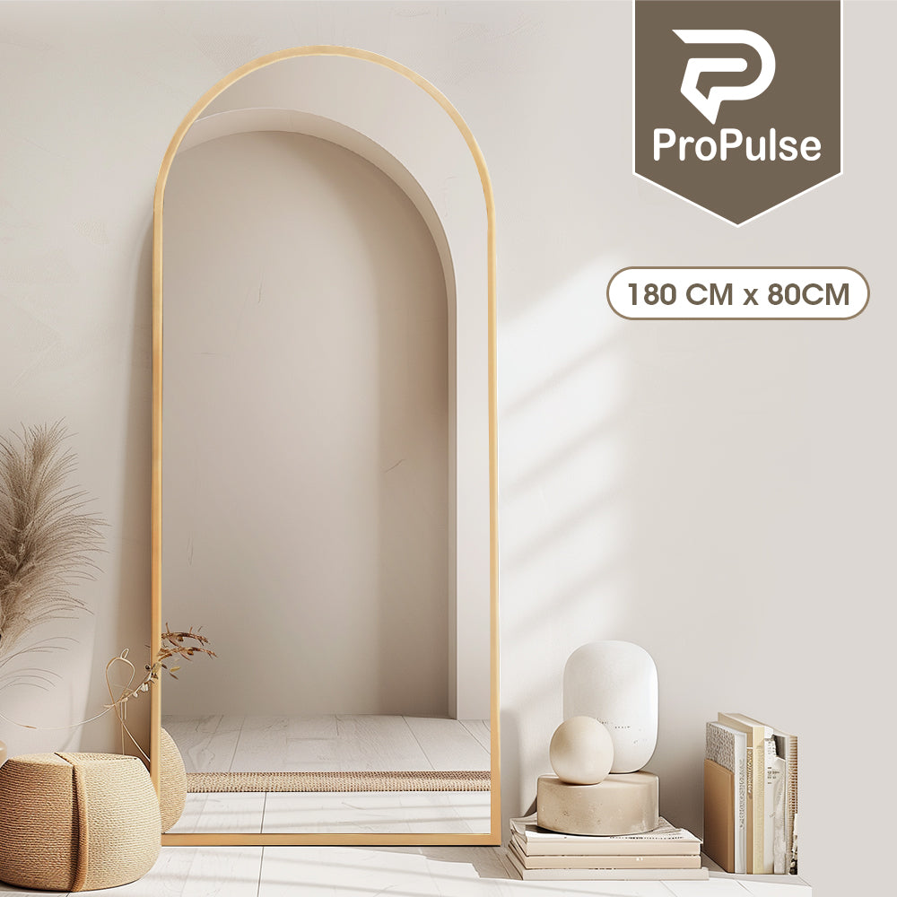 ProPulse Full Length Mirror Floor Standing or Wall Mount Makeup Home Decor - Sunyee