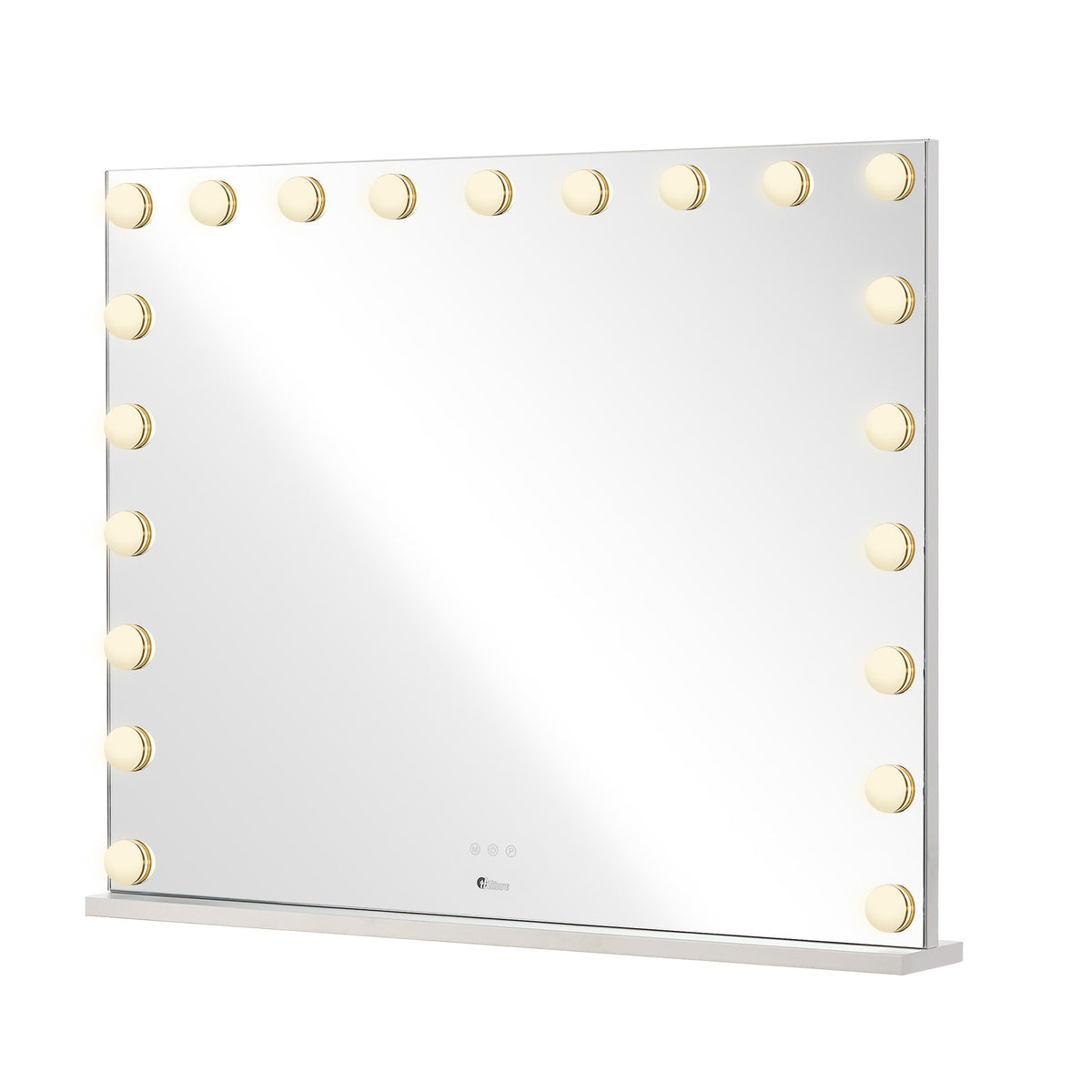 Oikiture Hollywood Makeup Mirror Magnifying 21 LED Bulbs 100x80cm Wall Mirrors - Sunyee