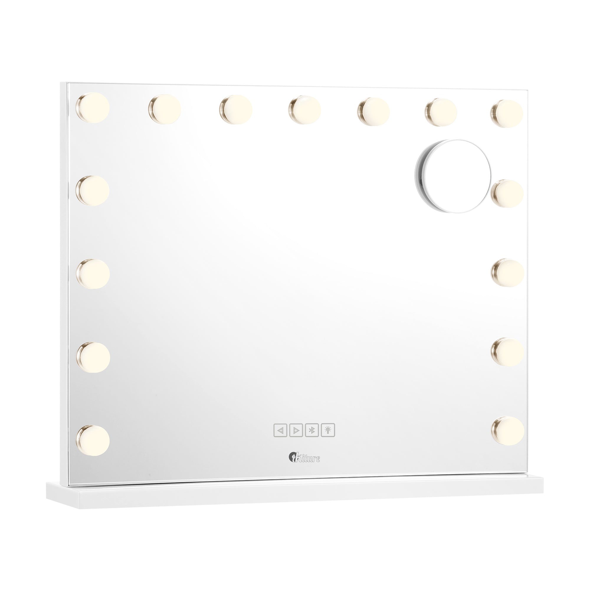 Oikiture Bluetooth Hollywood Makeup Mirror LED Light 60x52cm Vanity Mirrors - Sunyee