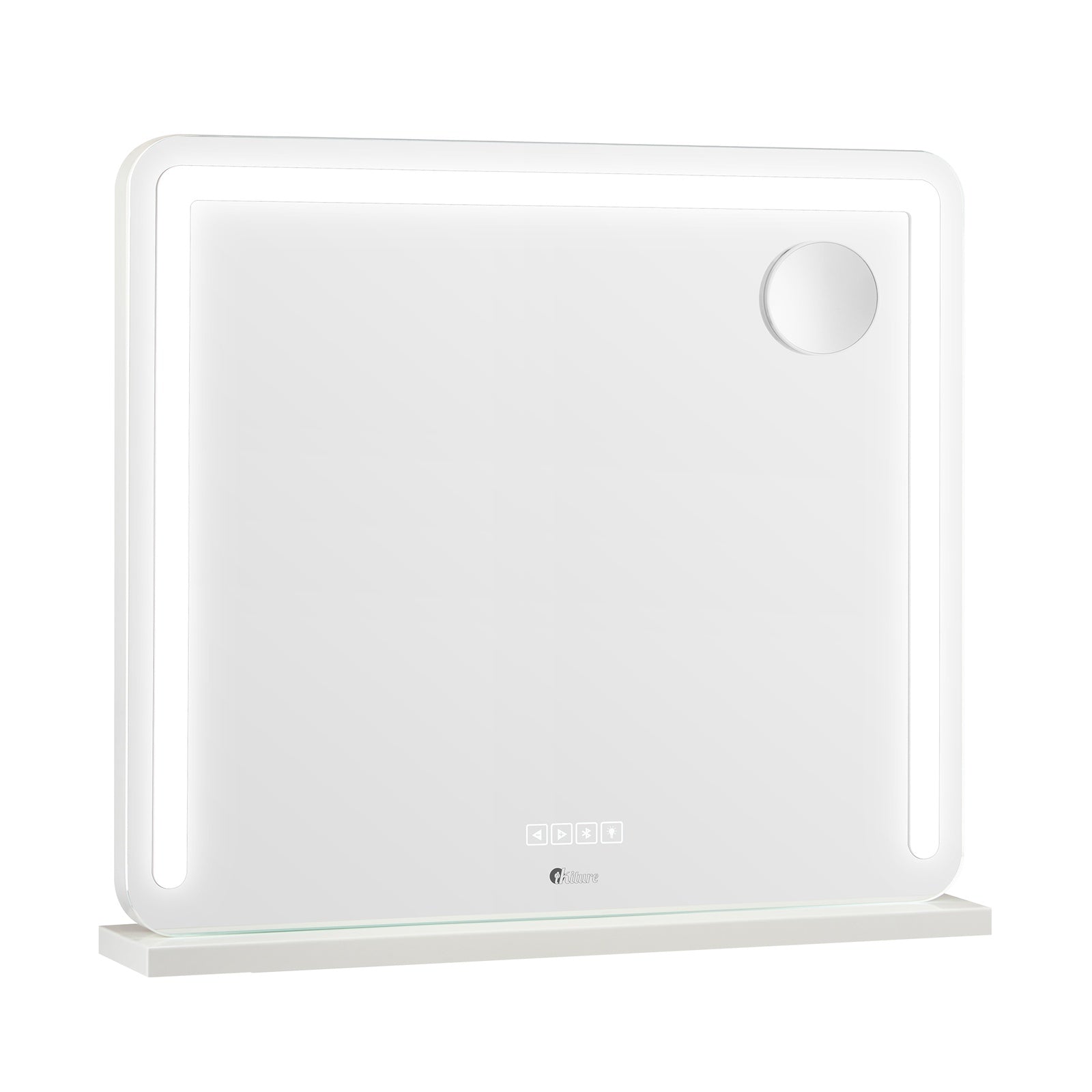 Oikiture Bluetooth Hollywood LED Makeup Mirror 80x62cm Vanity Wall Mirrors - Sunyee