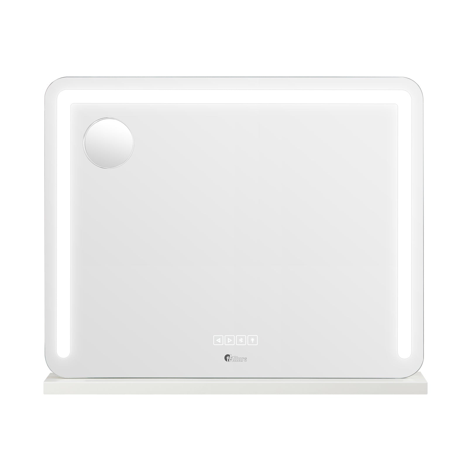 Oikiture Bluetooth Hollywood LED Makeup Mirror 80x62cm Vanity Wall Mirrors - Sunyee