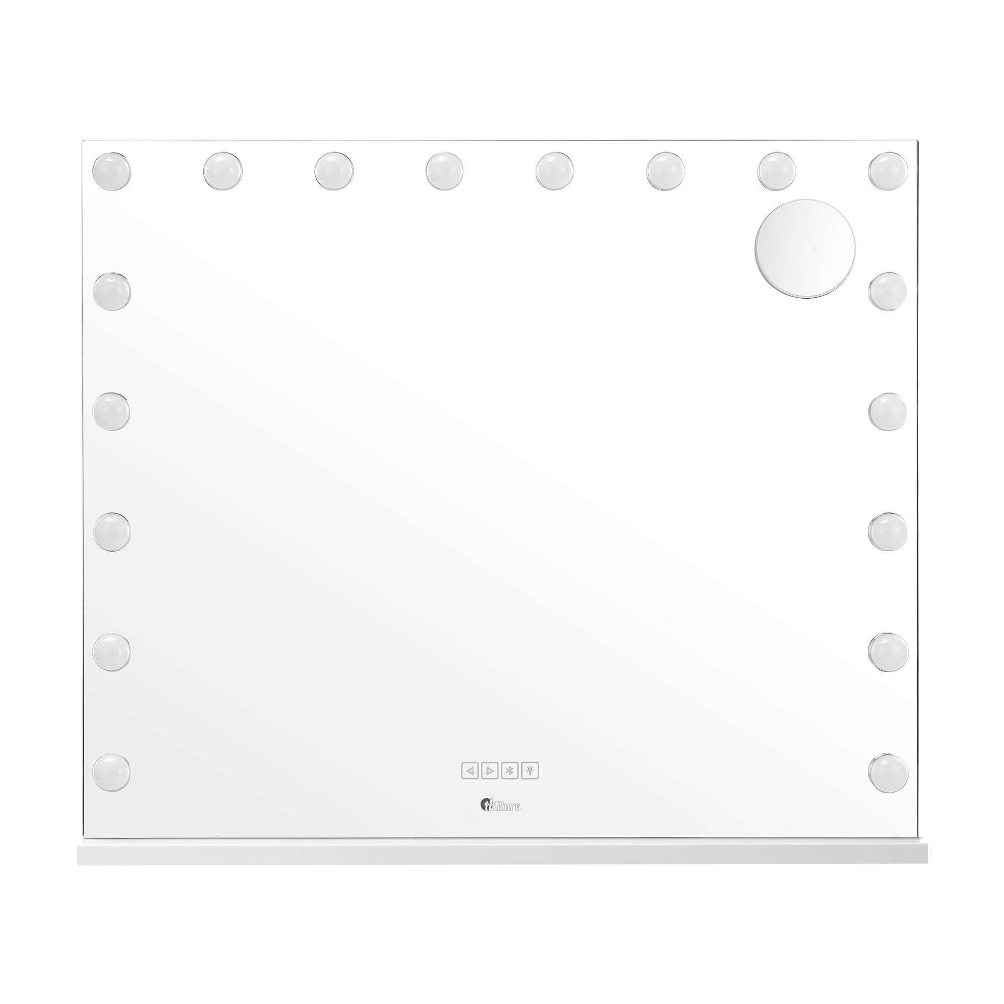 Oikiture Bluetooth Hollywood Makeup Mirror LED Light 80x68cm Vanity Mirrors - Sunyee