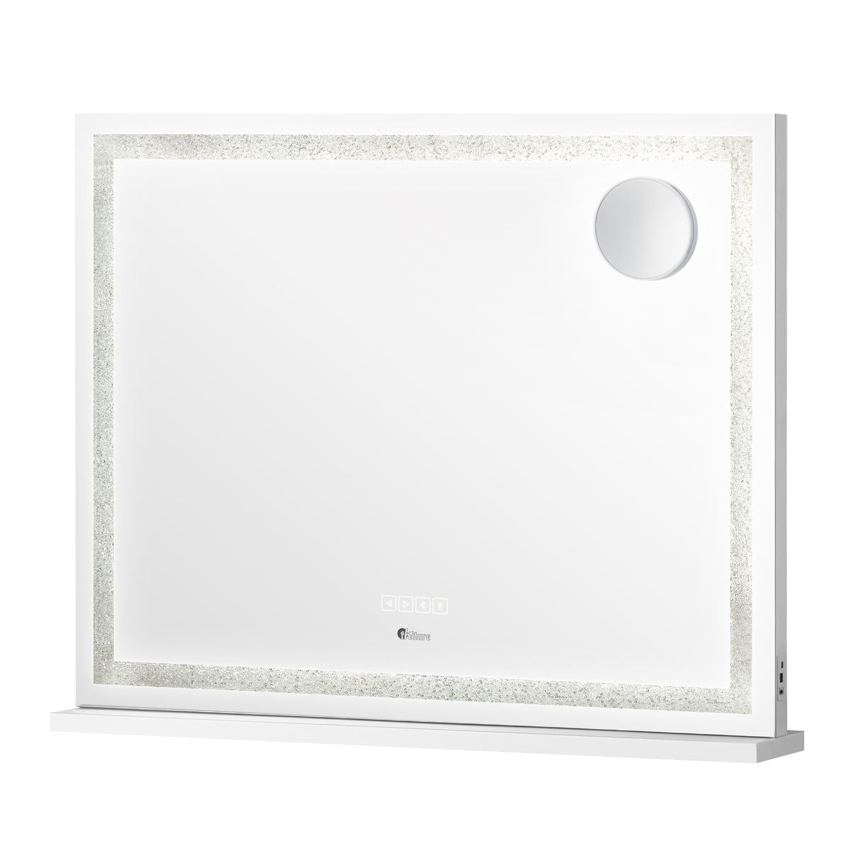 Oikiture Bluetooth Hollywood Makeup Mirror 20 LED Light 100x72cm Vanity Mirrors