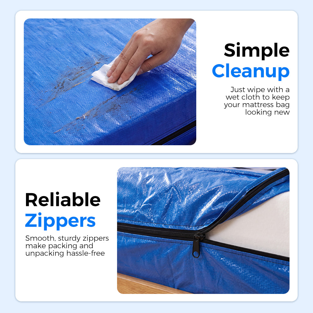 MOBI Mattress Bag Easy Moving Waterproof Protector Dust Cover