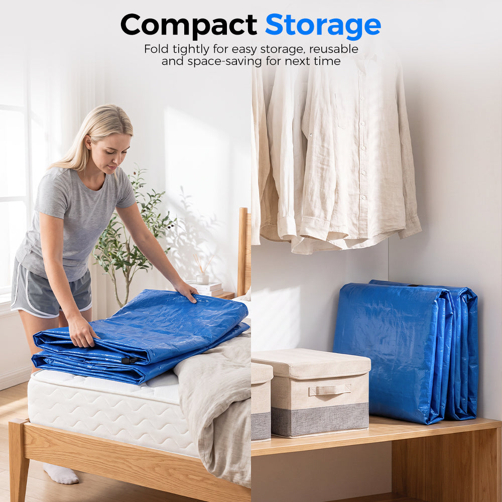 MOBI Mattress Bag Easy Moving Waterproof Protector Dust Cover