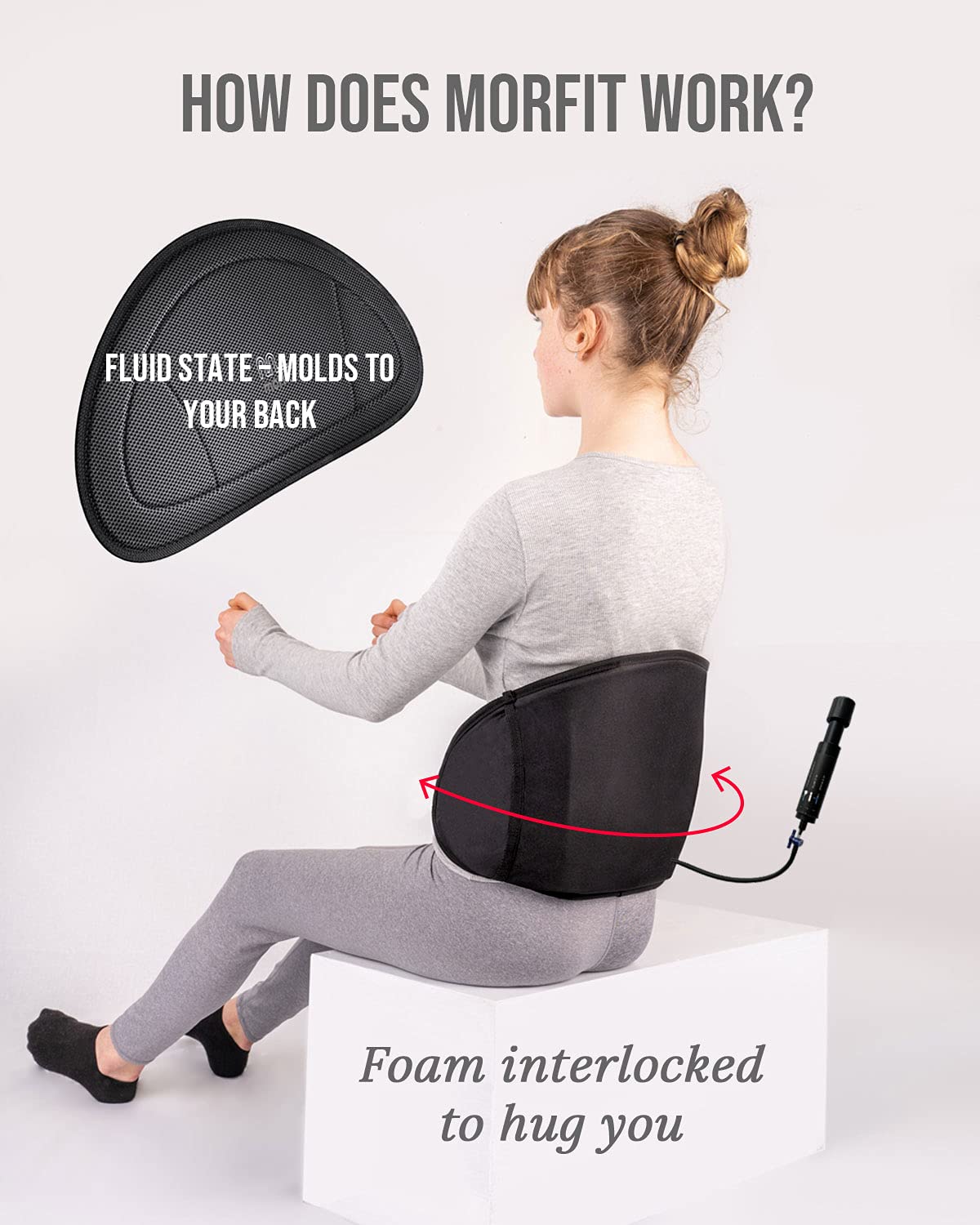 Morfit Electric Adjustable Car Lumbar Support - Sunyee
