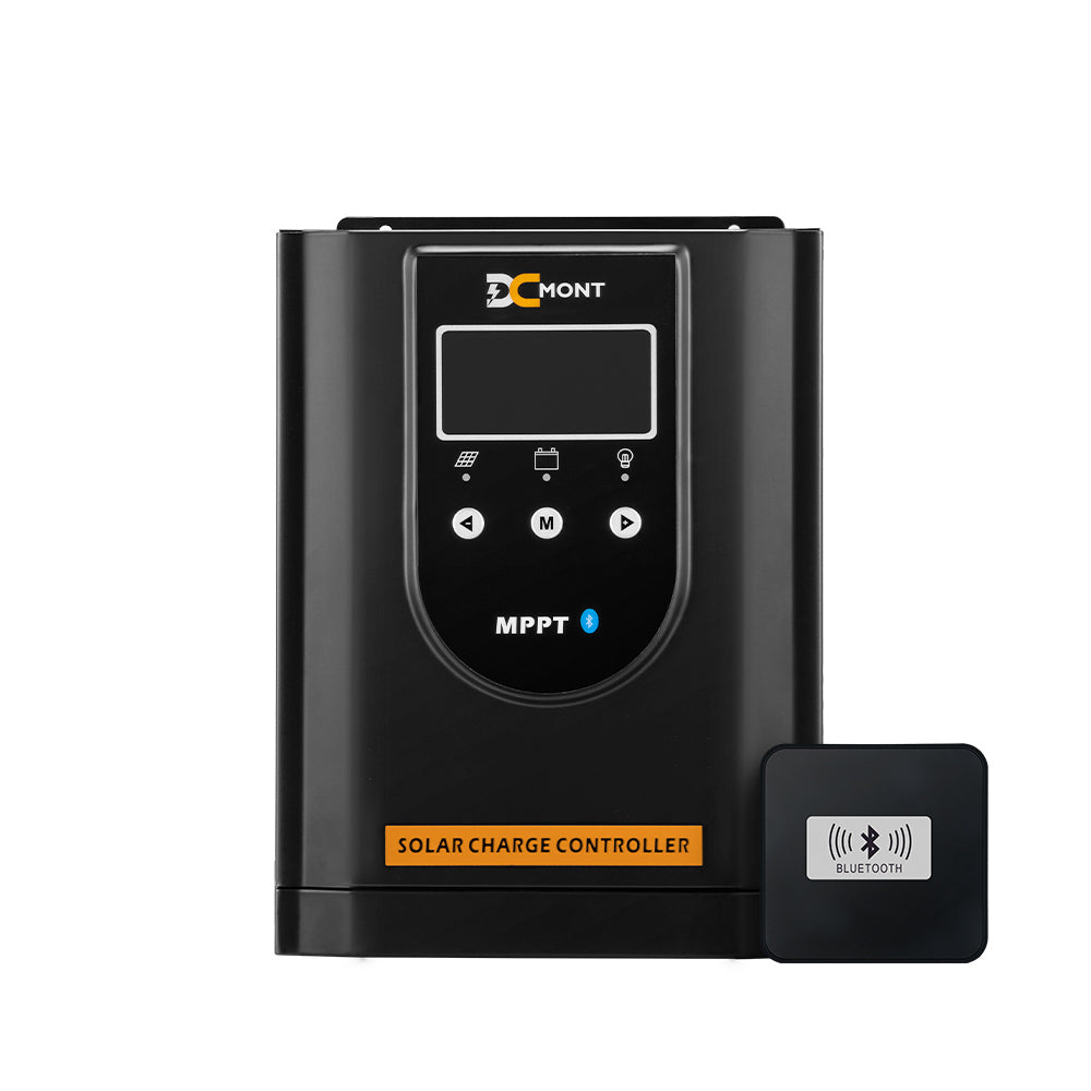 100A MPPT Bluetooth Solar Charge Controller LiFePO4 Battery Compatible - Sunyee