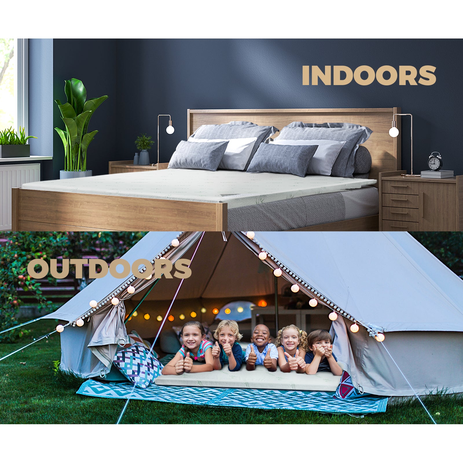 Bedra Memory Foam Mattress Queen 5CM - Sunyee