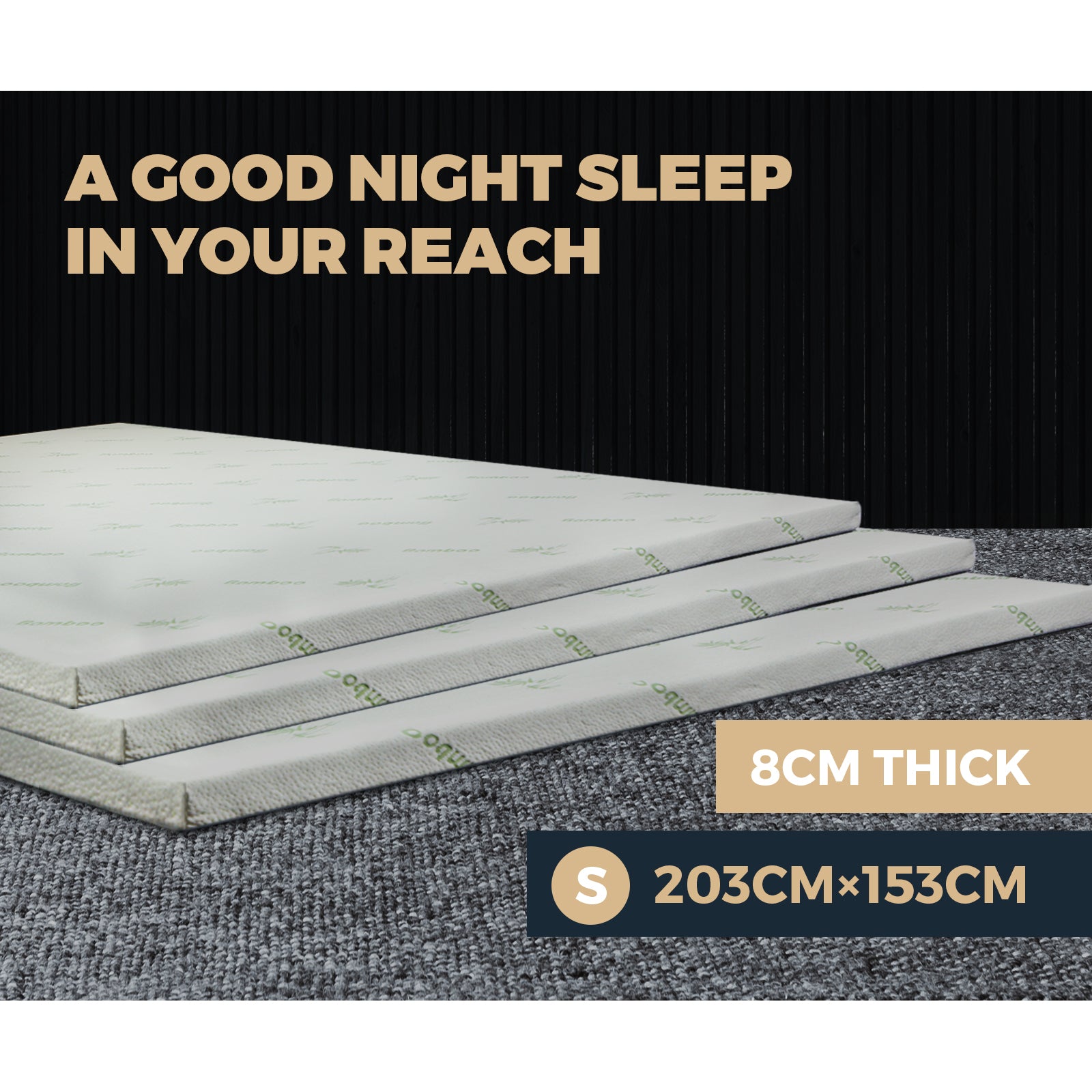 Bedra Memory Foam Mattress Queen 5CM - Sunyee