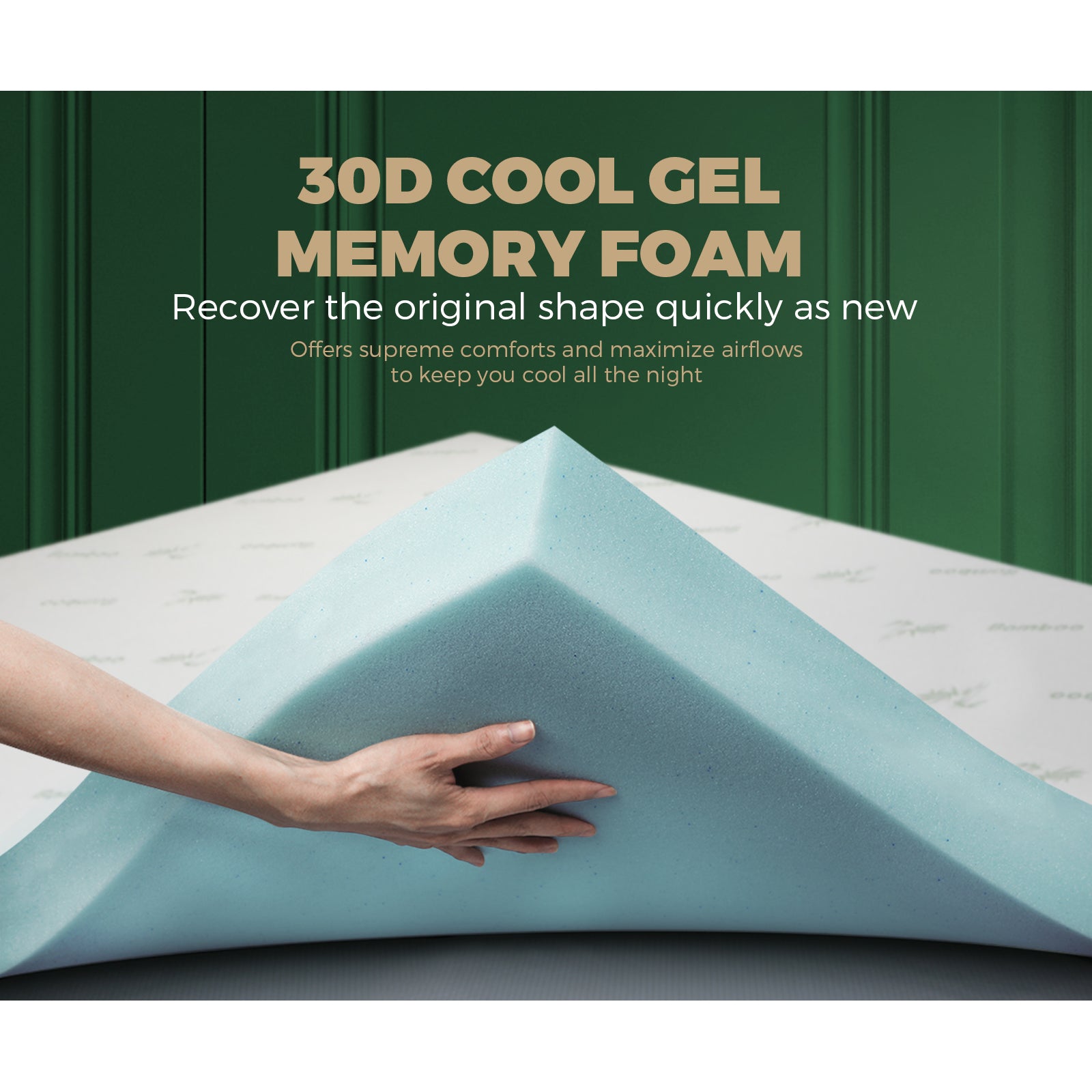 Bedra Memory Foam Mattress Double 8CM - Sunyee