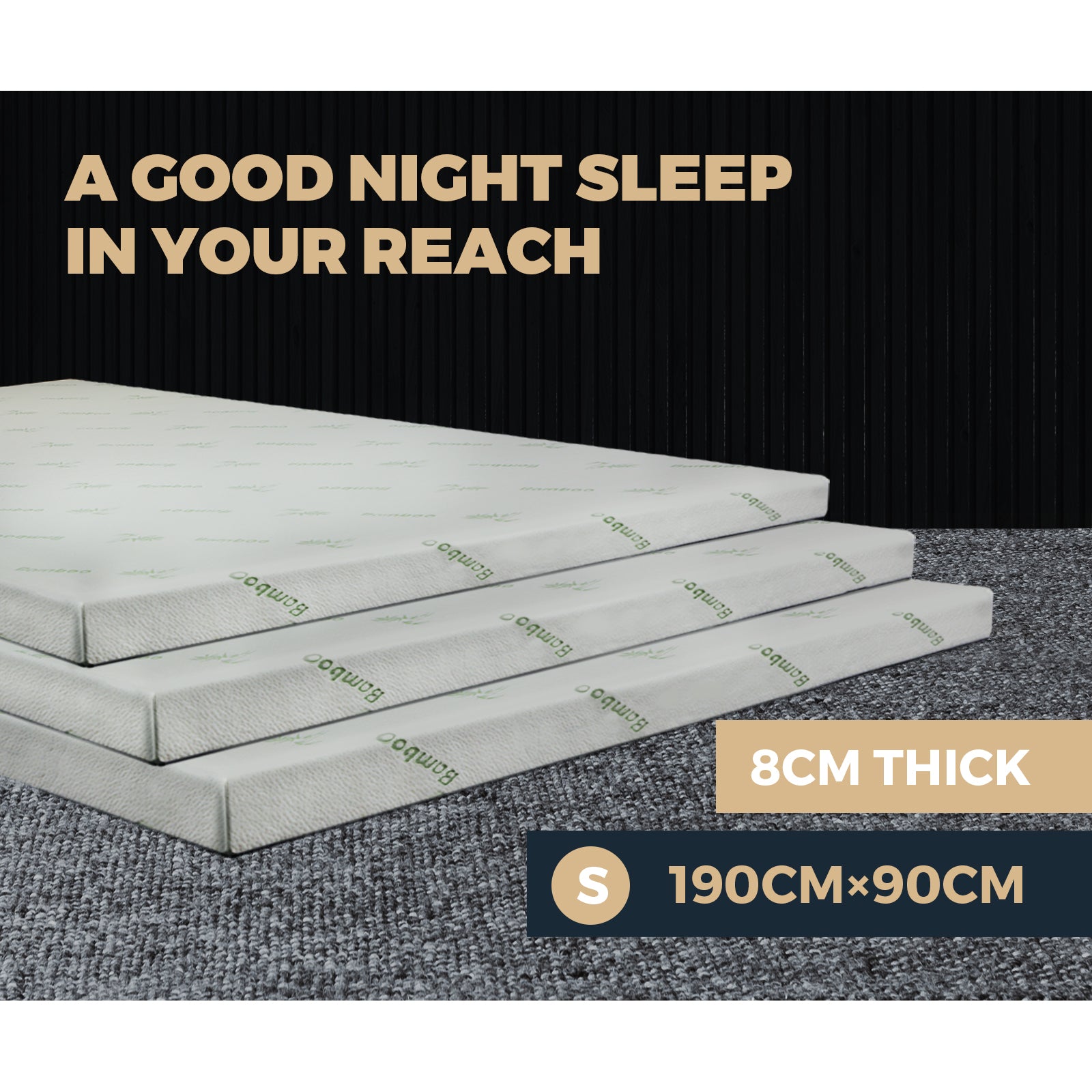 Bedra Memory Foam Mattress Single 8CM - Sunyee