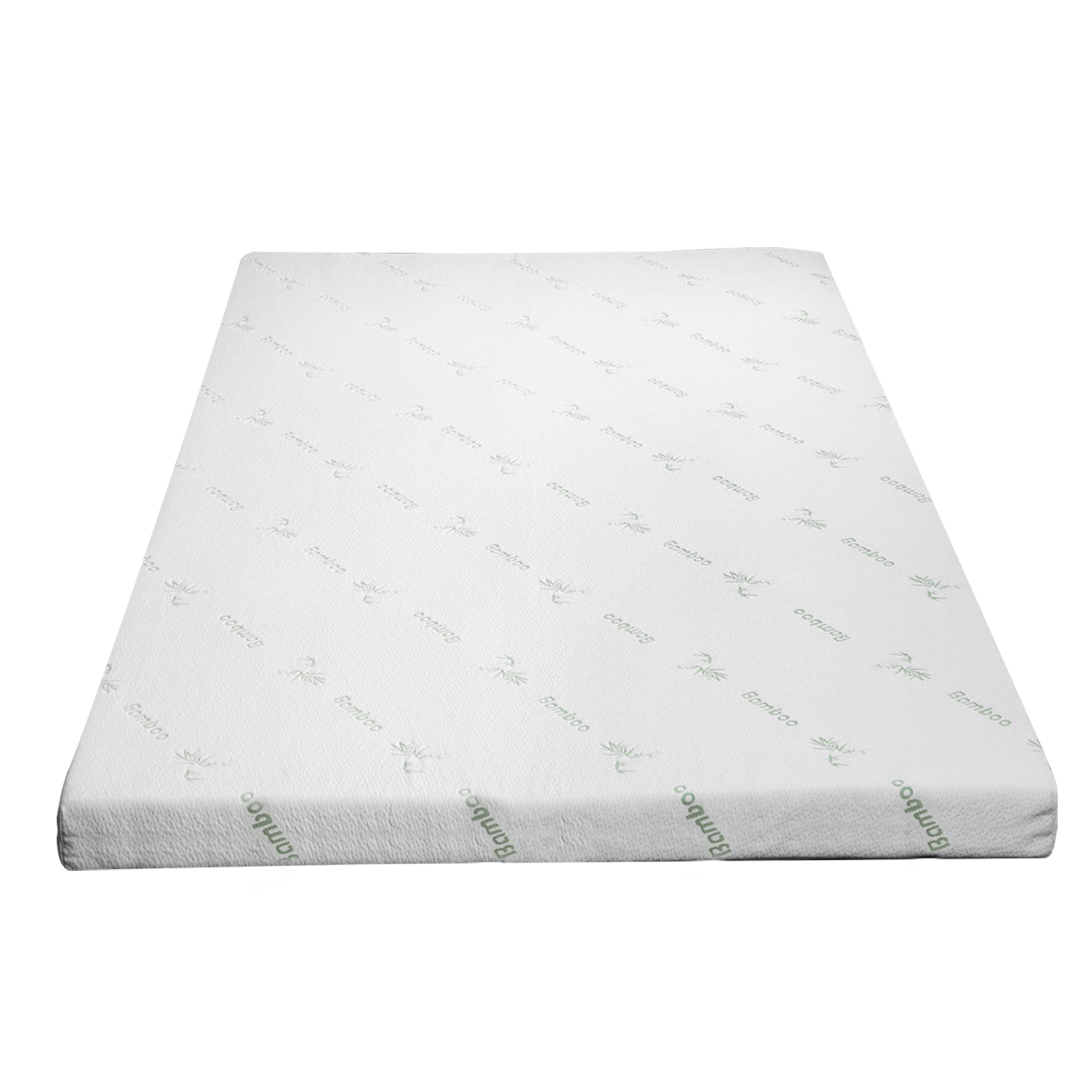 Bedra Memory Foam Mattress Topper Bed Cool Gel Bamboo Cover Underlay Mat - Sunyee