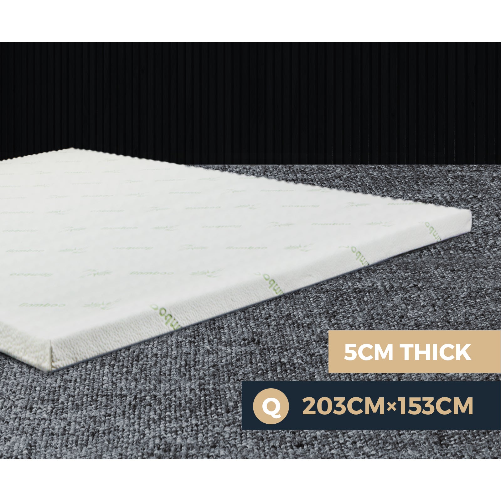 Bedra Memory Foam Mattress 7-Zone 5CM Queen - Sunyee