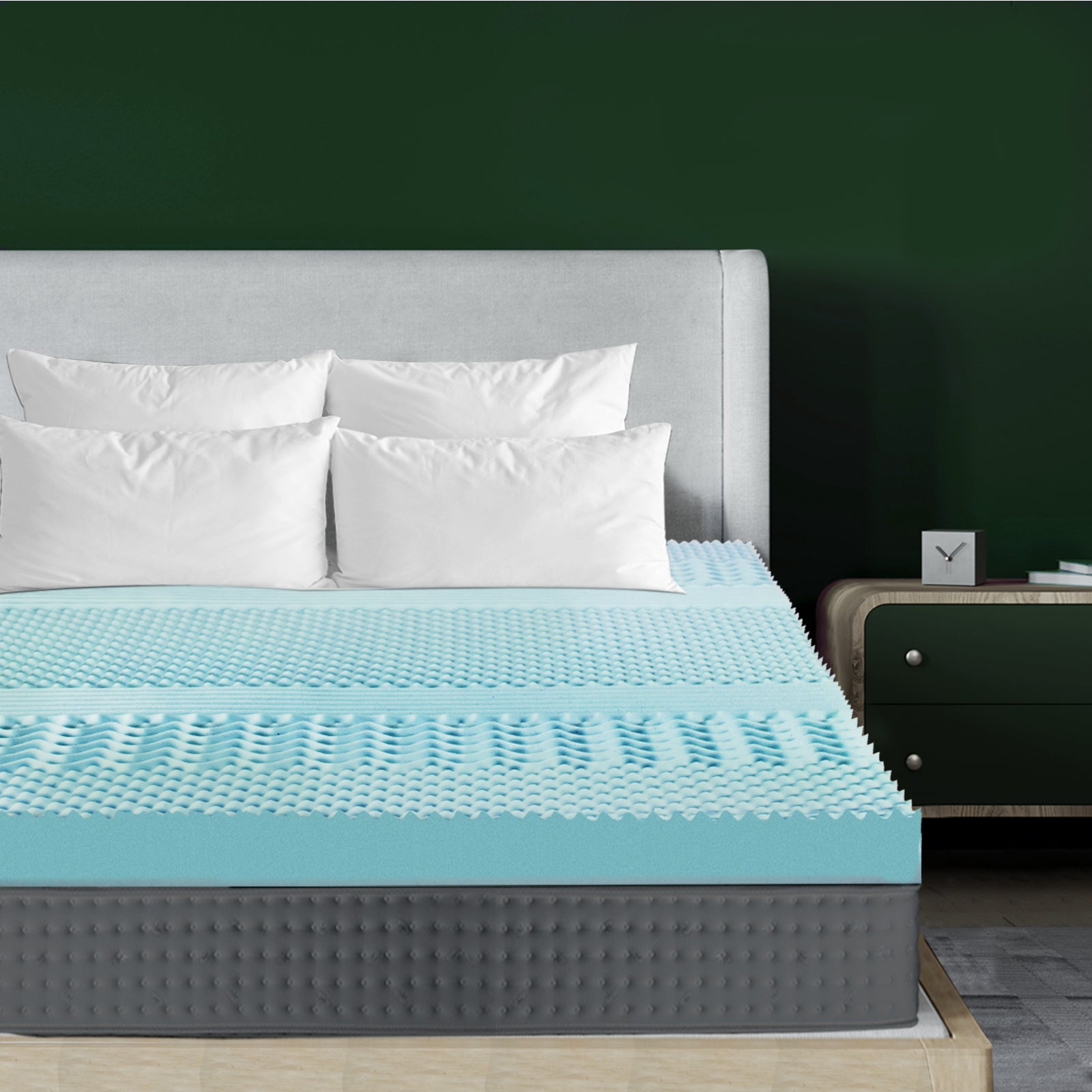 Bedra Memory Foam Mattress 7-Zone 5CM Queen - Sunyee