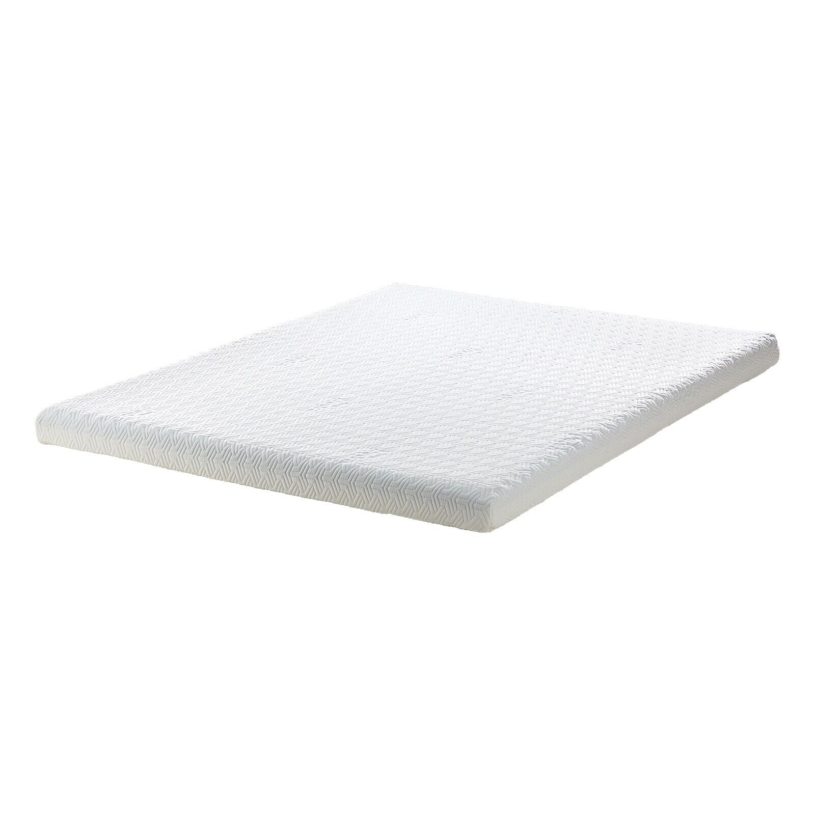 Bedra Memory Foam Mattress Topper Reversible Cool Gel Bed Mat 10cm King - Sunyee