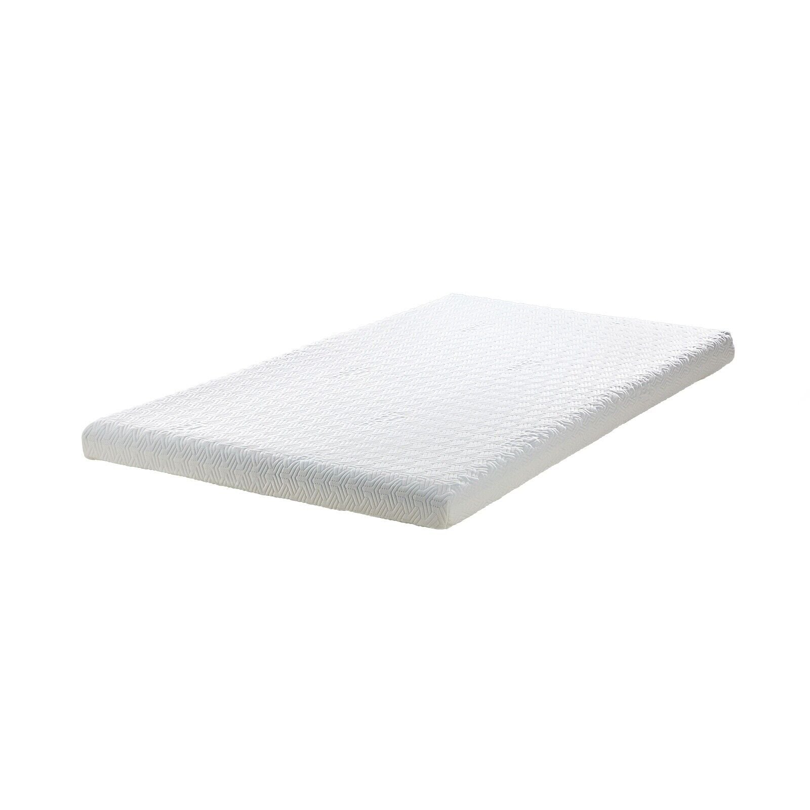 Bedra Memory Foam Mattress Topper Reversible Cool Gel Bed Mat 10cm Single - Sunyee