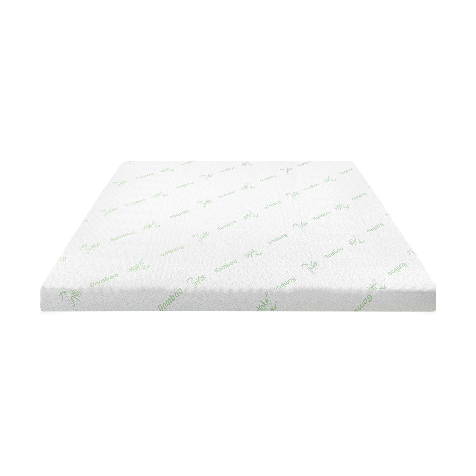 Bedra Memory Foam Mattress Topper Cool Gel Bed Bamboo Protector Mat 8CM 7-Zone