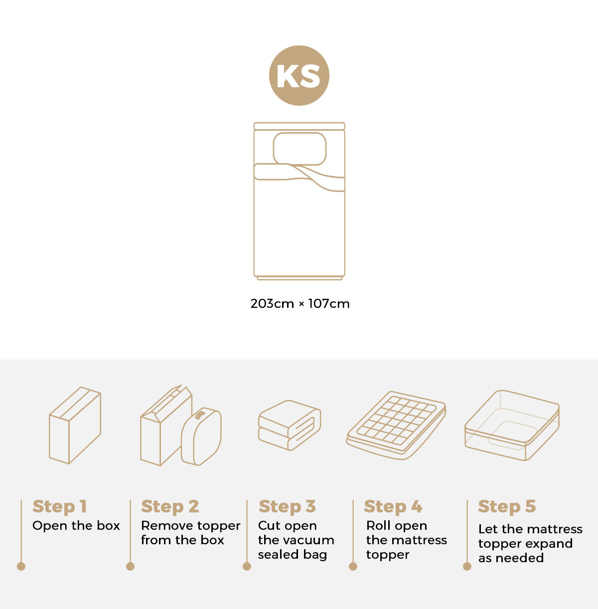 Bedra Mattress Topper Microfibre Pillowtop Protector Underlay Pad King Single - Sunyee