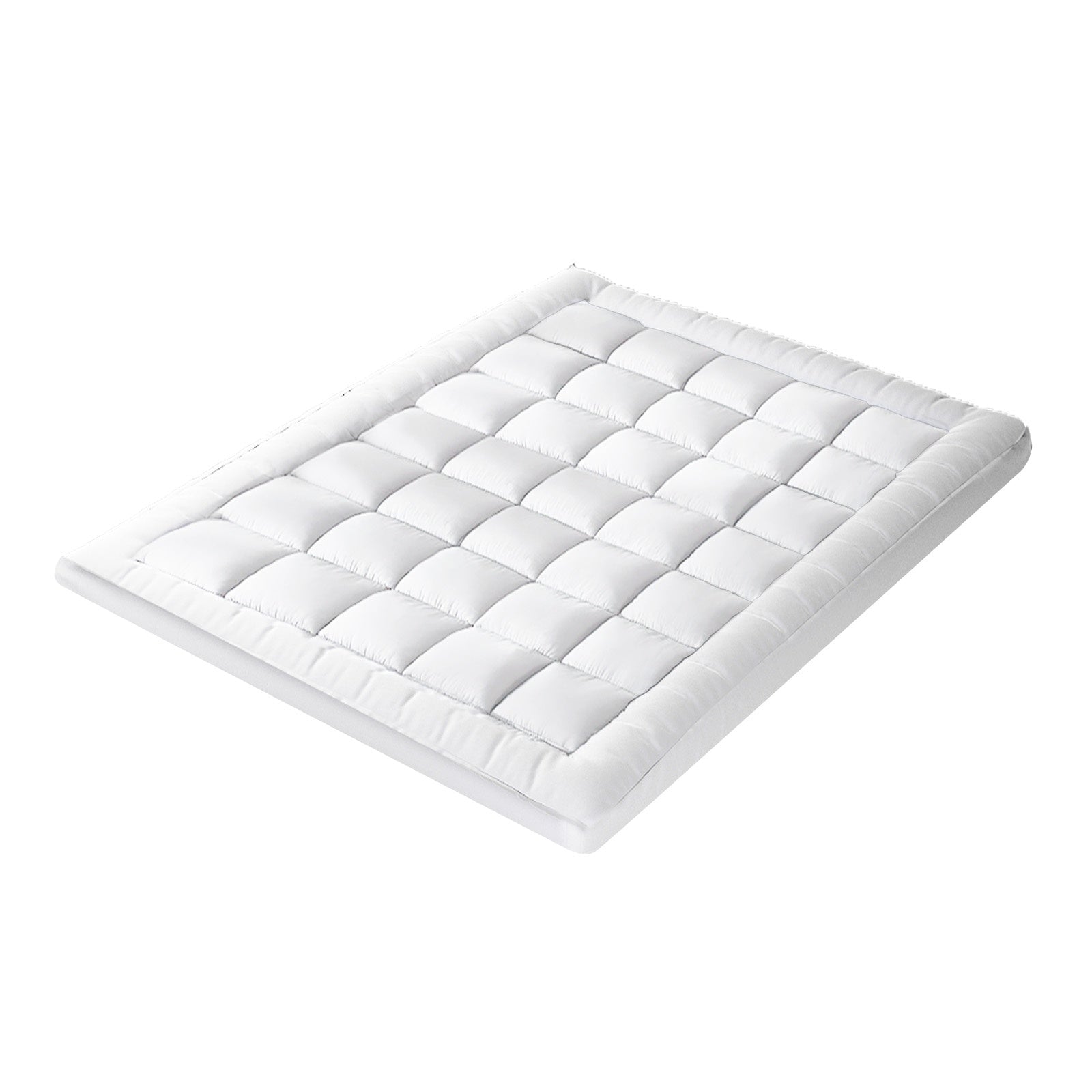 Bedra Mattress Topper Protector Bamboo Pillowtop Pad Mat Cover All Size 1000GSM - Sunyee