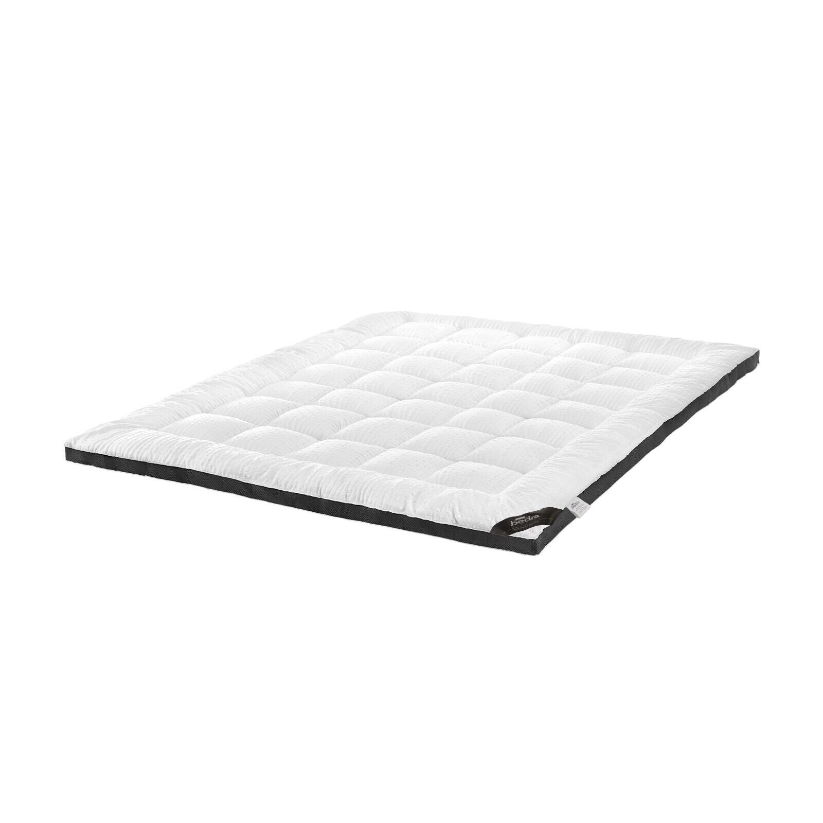 Bedra Mattress Topper Luxury Pillowtop Airflow Mesh Bed Protector Mat 5cm King - Sunyee