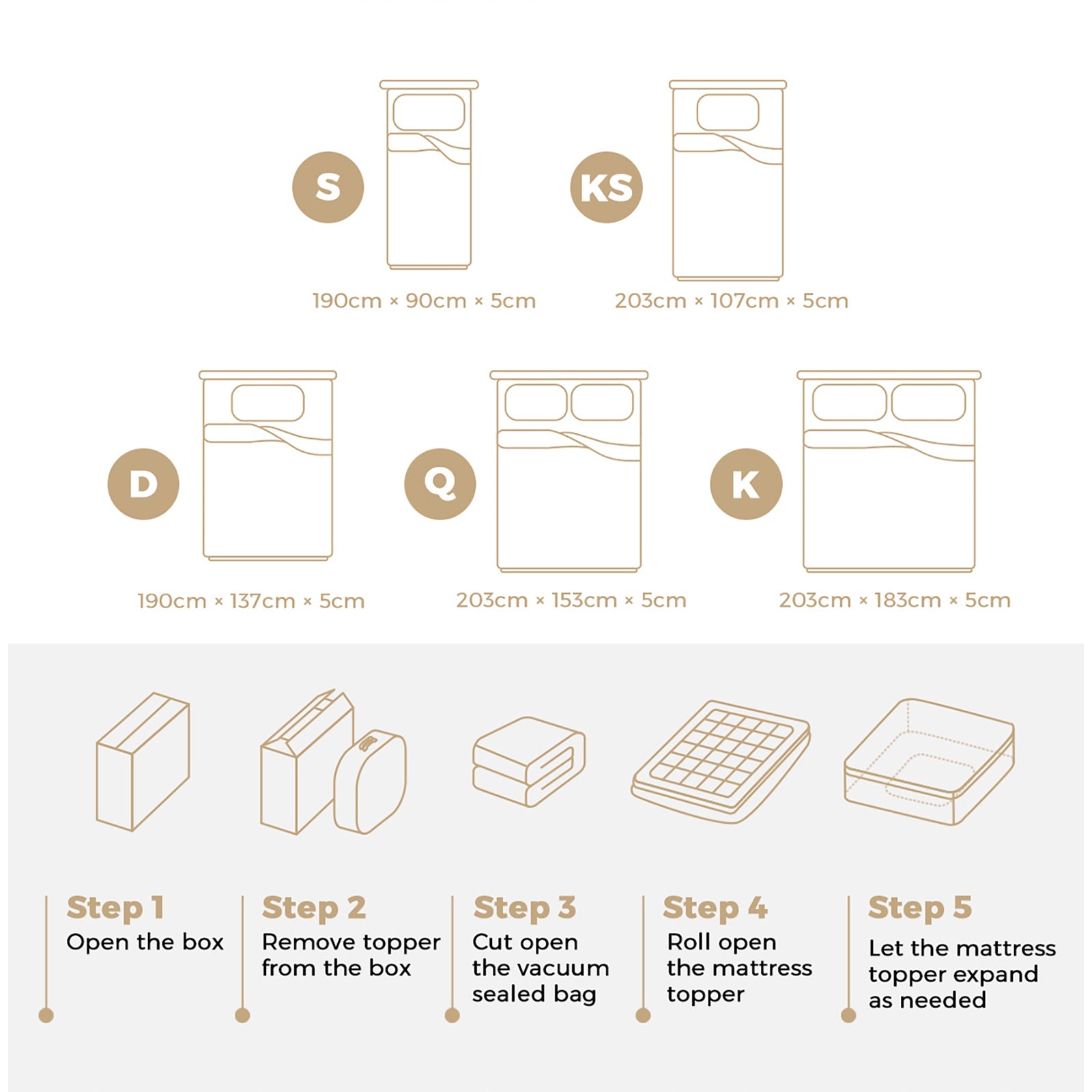 Bedra Mattress Topper Sherpa Fleece Pillowtop Fitted King Single Double Queen - Sunyee