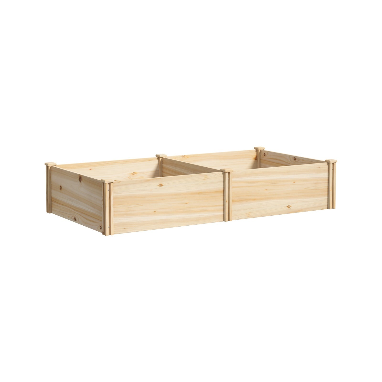 Livsip Garden Bed 160x80x30cm Raised Wooden Planter Box Container Growing Plant - Sunyee