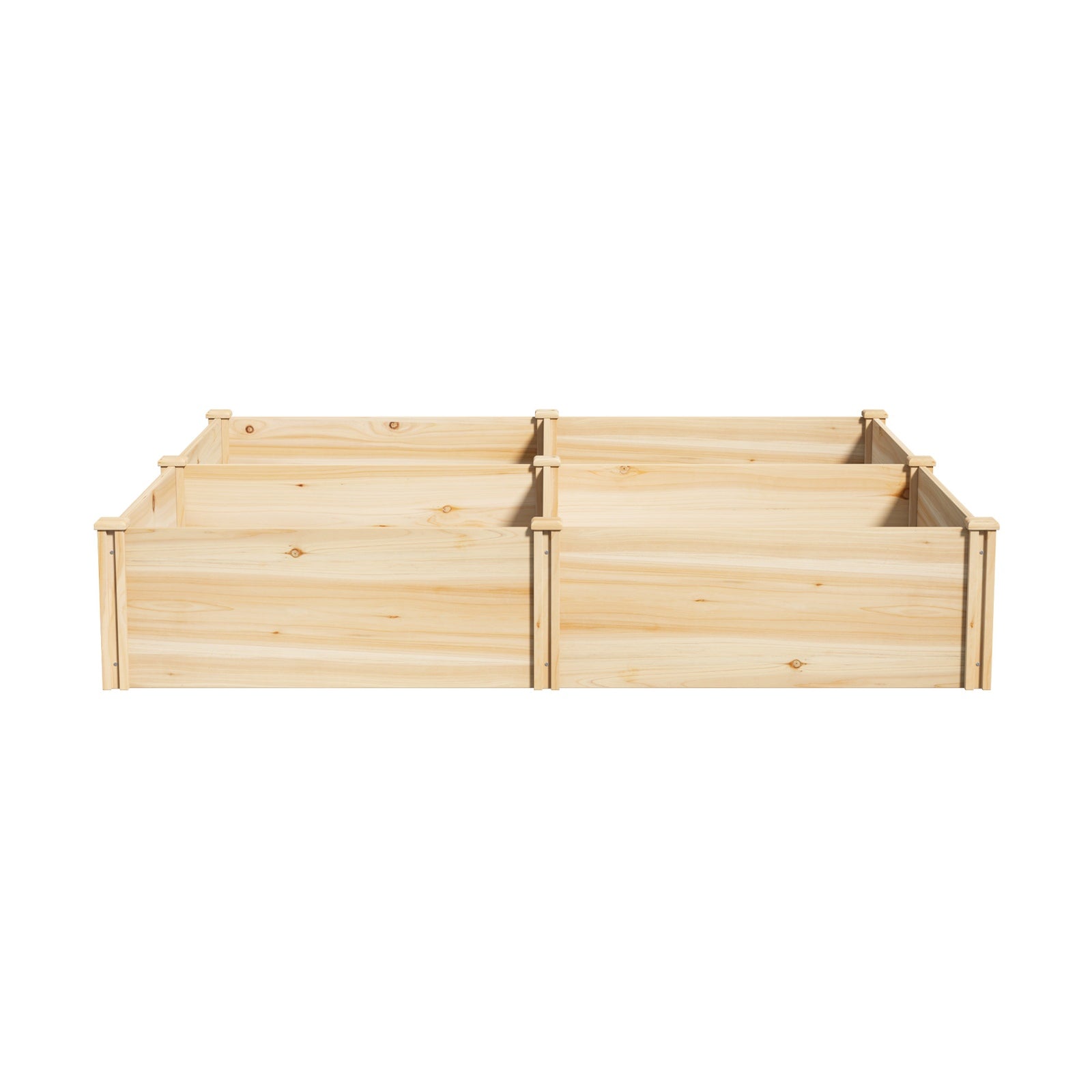 Livsip Garden Bed Raised Wooden Planter Box Container Set of 4 80x80x30cm - Sunyee