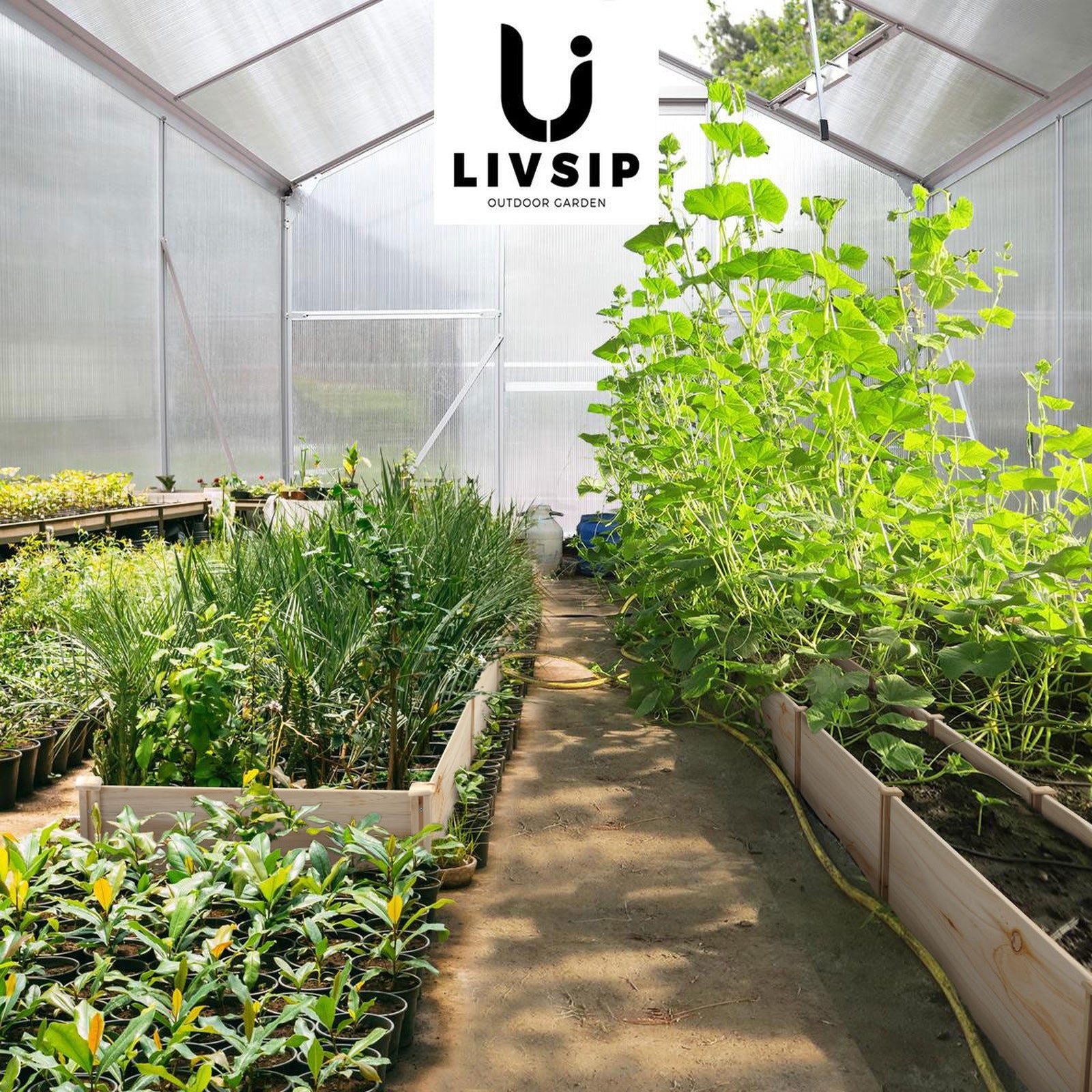 Livsip Garden Bed 240x45x45cm Raised Wooden Planter Box Container Growing Plant - Sunyee