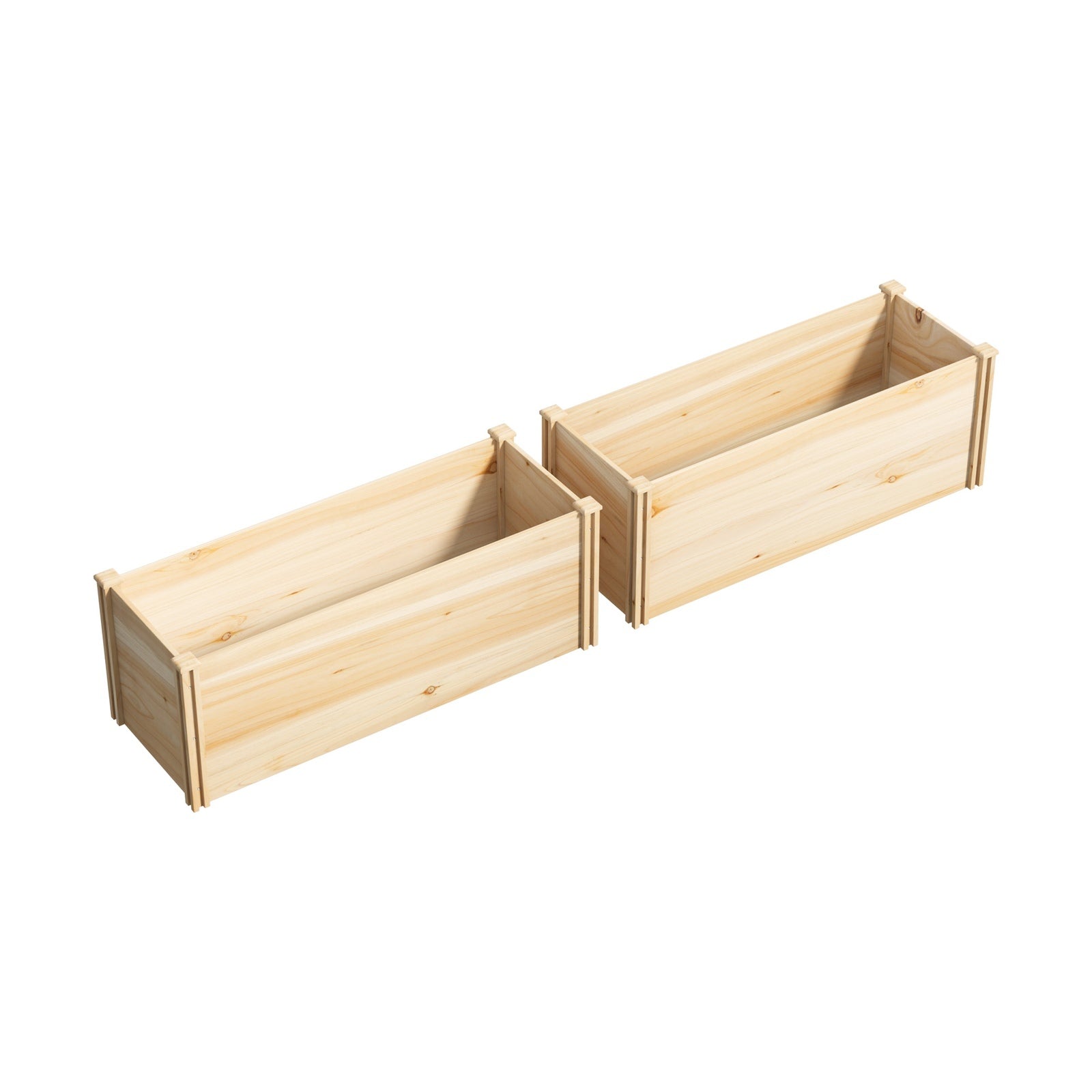 Livsip Garden Bed 240x45x45cm Raised Wooden Planter Box Container Growing Plant - Sunyee