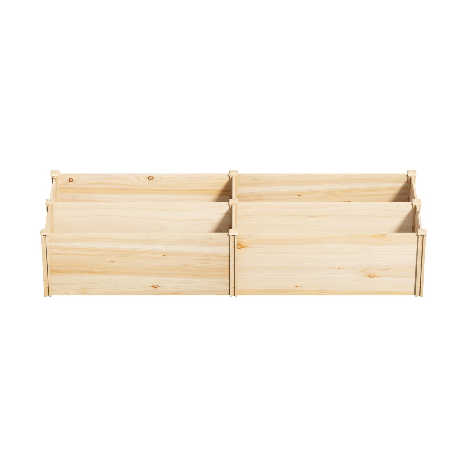 Livsip Garden Bed Raised Wooden Planter Box Container Set of 4 120x45x45cm - Sunyee