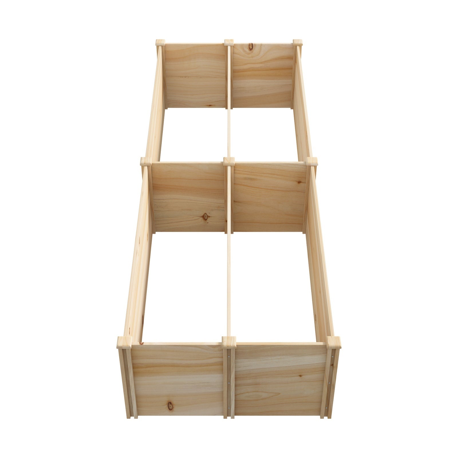 Livsip Garden Bed Raised Wooden Planter Box Container Set of 4 120x45x45cm - Sunyee