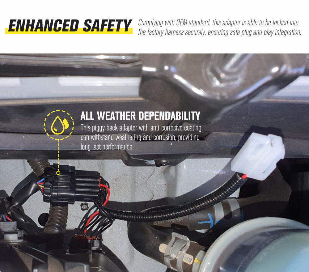 Lightfox Wiring Harness Kit for Nissan Navara NP300 Plug and Play - Sunyee