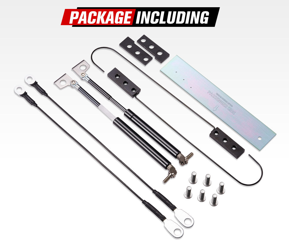 Easy Up & Slow Down Tailgate Strut Kit for Nissan Navara NP300 2015-2020 - Sunyee