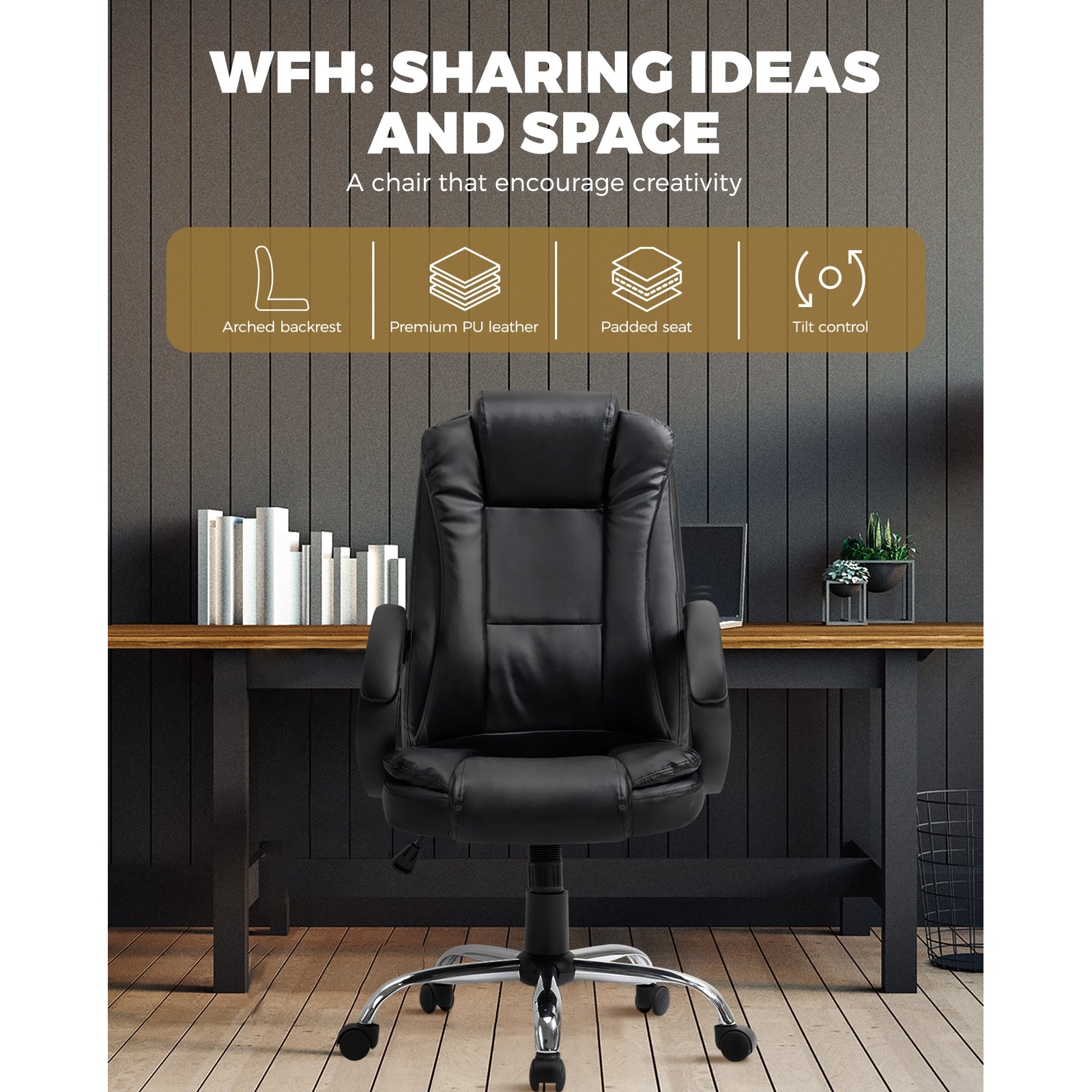 Oikiture Gaming Chair Office Executive Computer Chairs - Sunyee