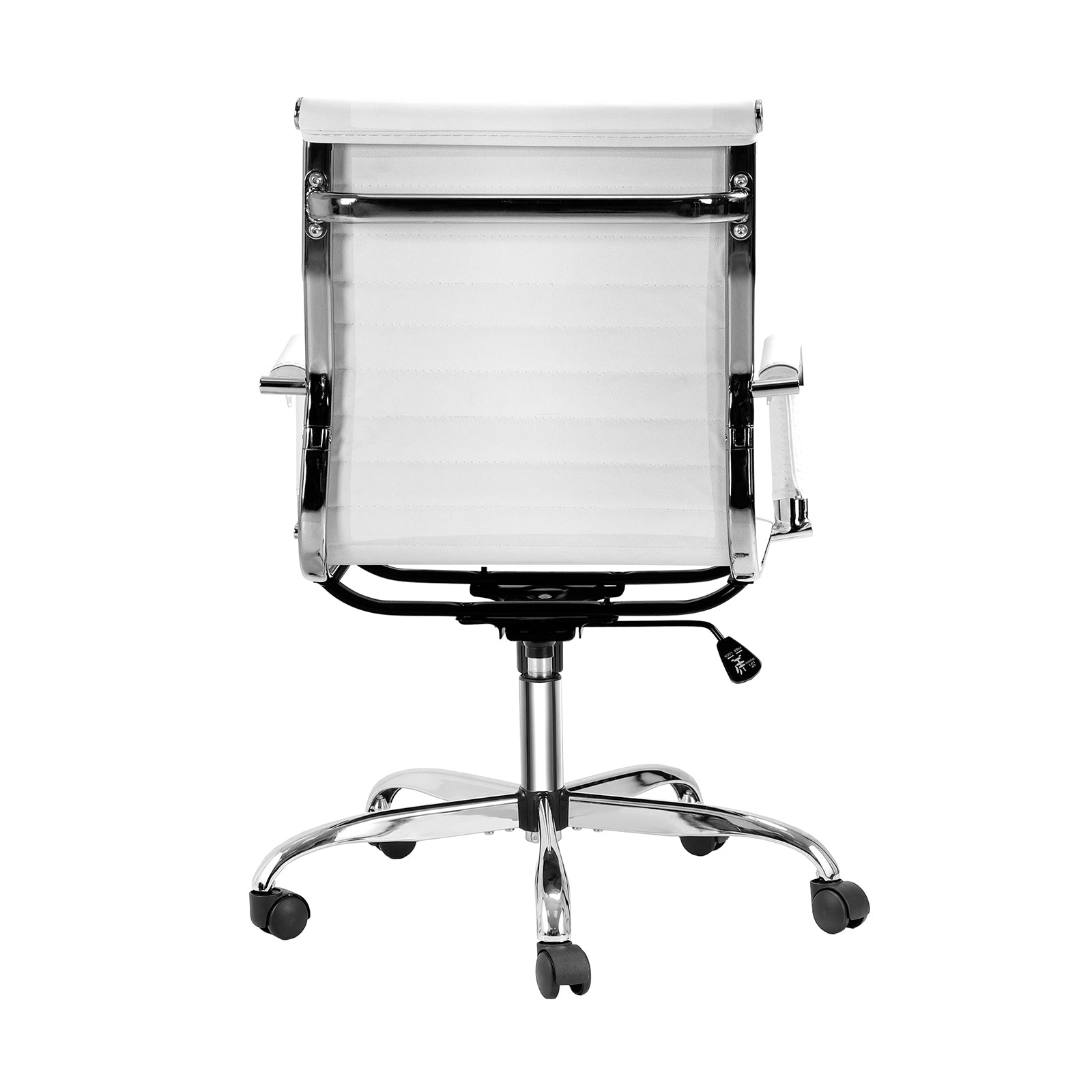 Oikiture Office Chair Gaming Chair Computer Executive Chairs PU Leather White - Sunyee