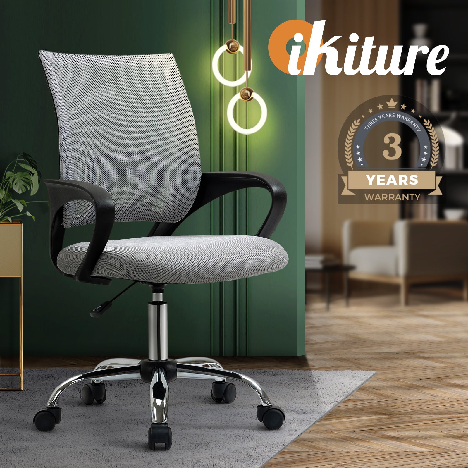 Oikiture Office Chair Gaming Computer Executive Chairs Racing Seat Recliner - Sunyee