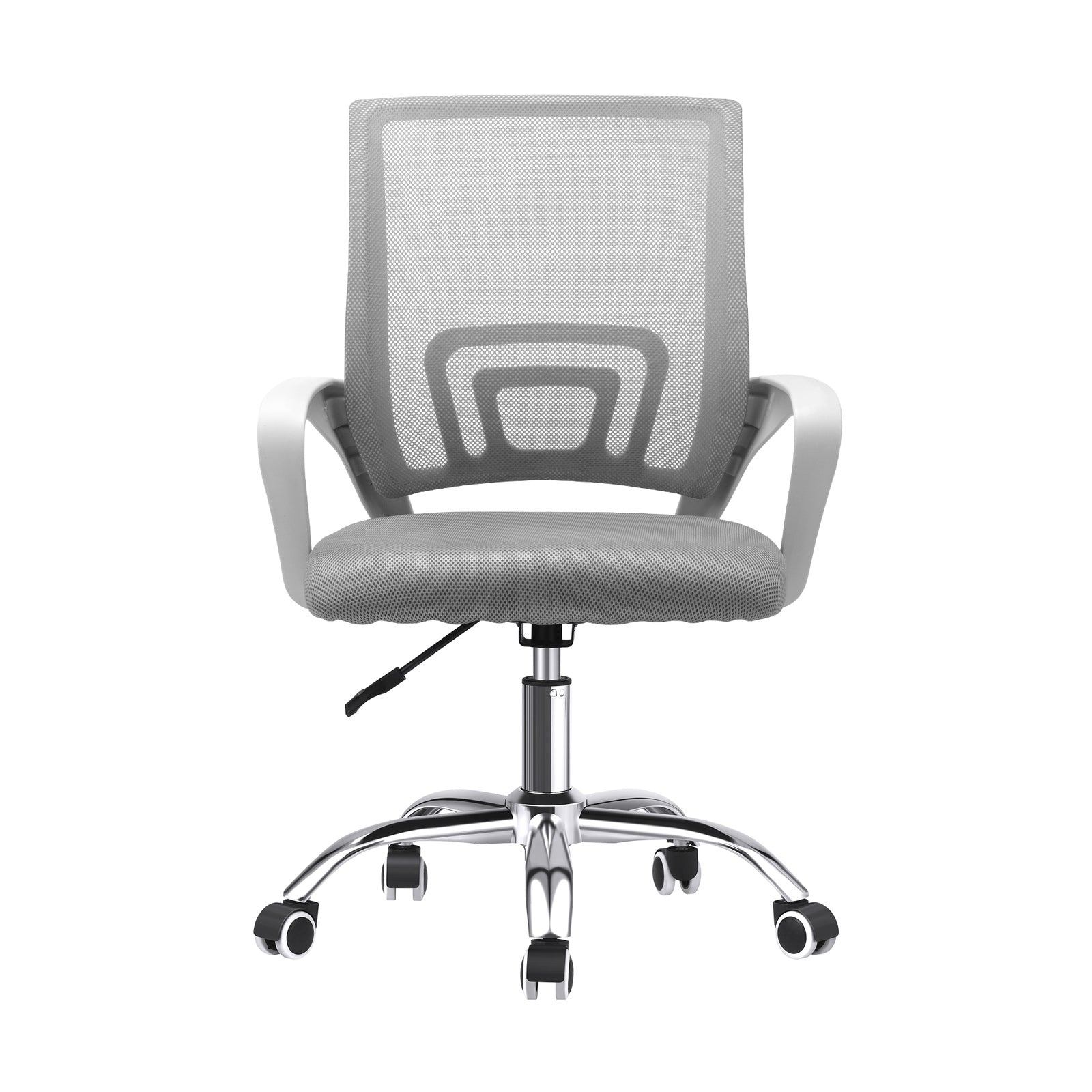 Oikiture Office Gaming Chair Computer Mesh Chairs Executive Foam Seat White - Sunyee