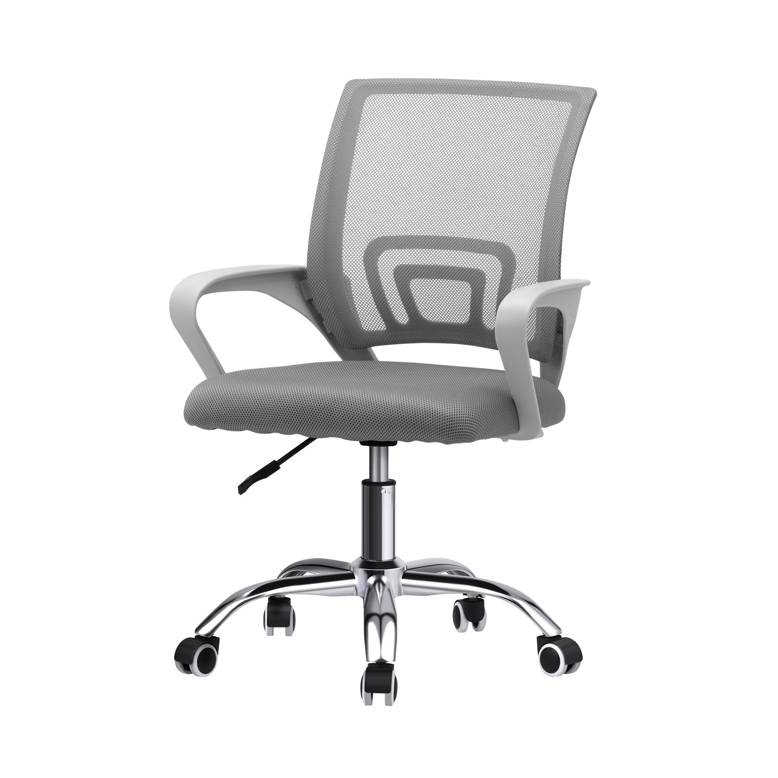 Oikiture Office Gaming Chair Computer Mesh Chairs Executive Foam Seat White - Sunyee