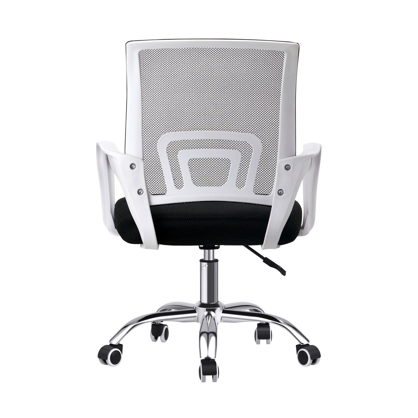 Oikiture Office Gaming Chair Computer Mesh Chairs Executive Foam White&Black - Sunyee