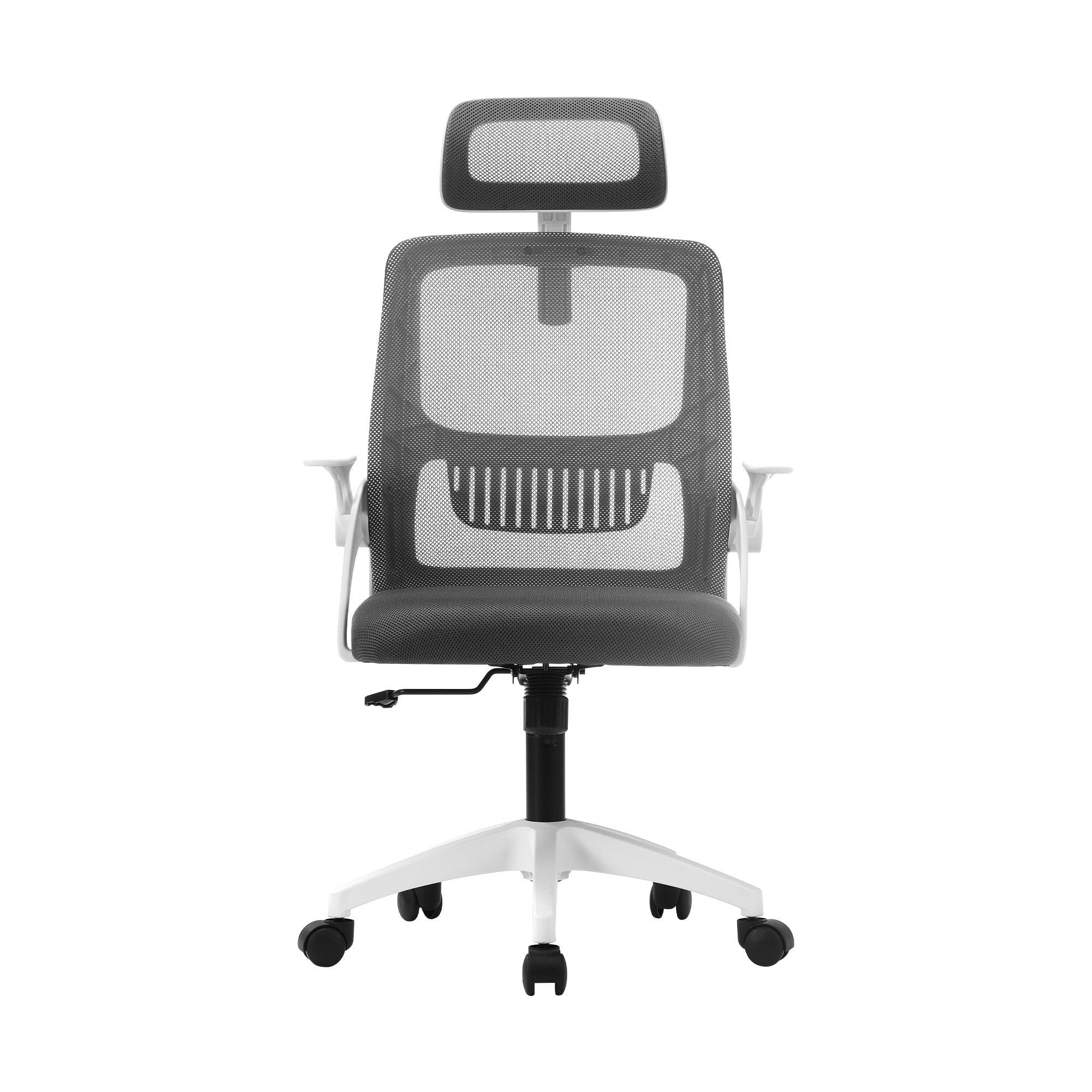 Oikiture Mesh Office Chair Executive Fabric Gaming Seat Racing Tilt Computer DGY - Sunyee