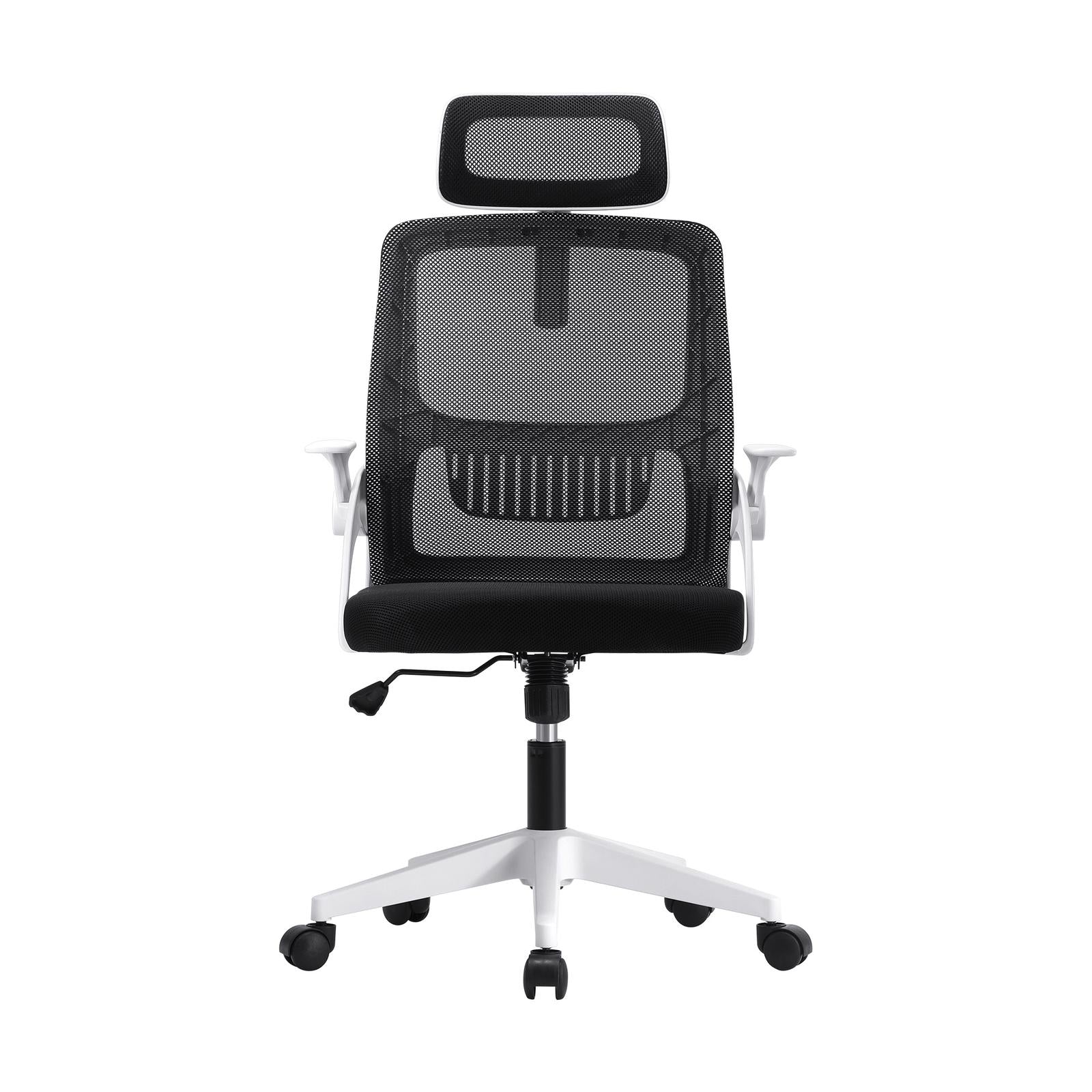 Oikiture Mesh Office Chair Executive Fabric Gaming Seat Racing Tilt Computer BKW - Sunyee