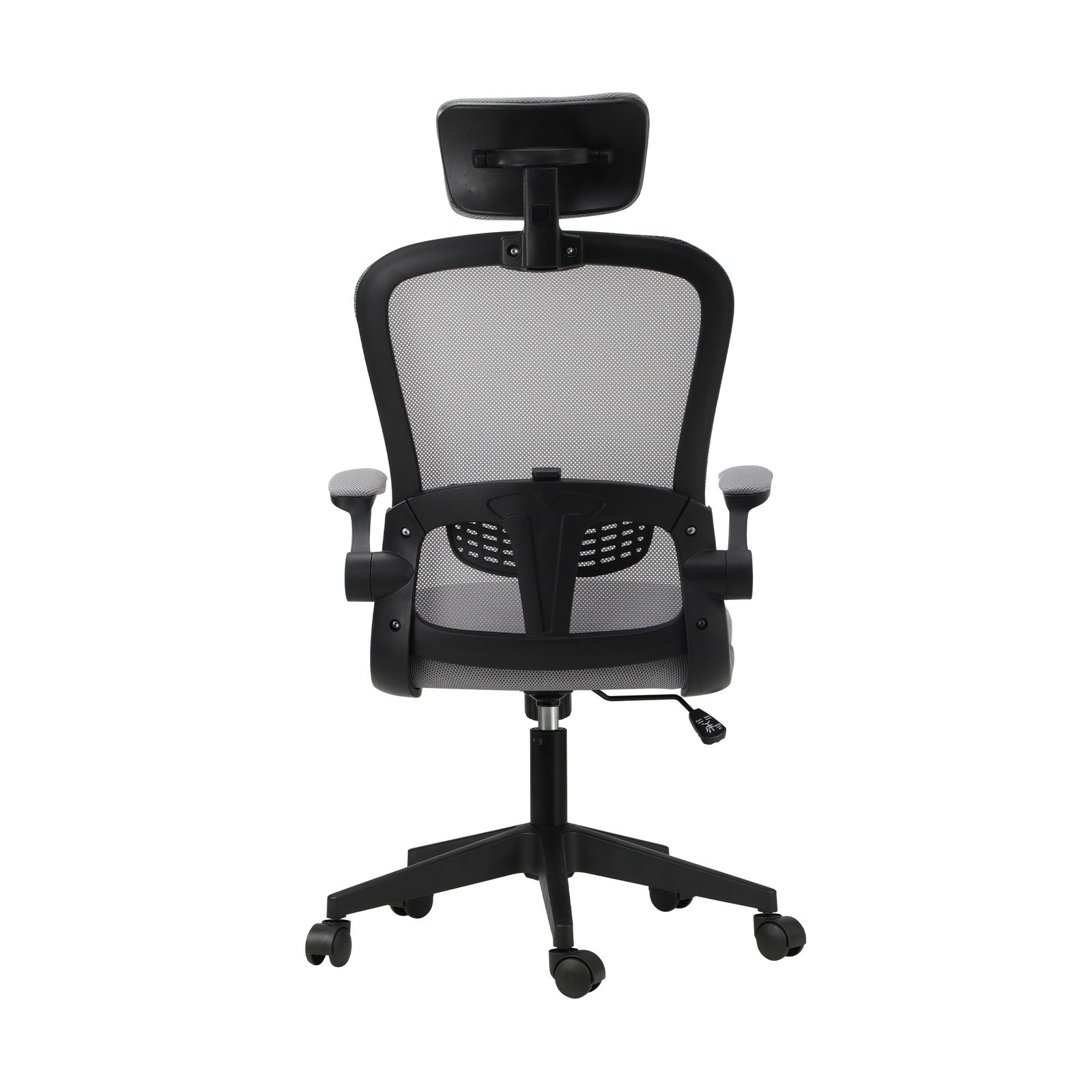 Oikiture Mesh Office Chair Executive Gaming Seat Racing Tilt Computer BK&GY - Sunyee